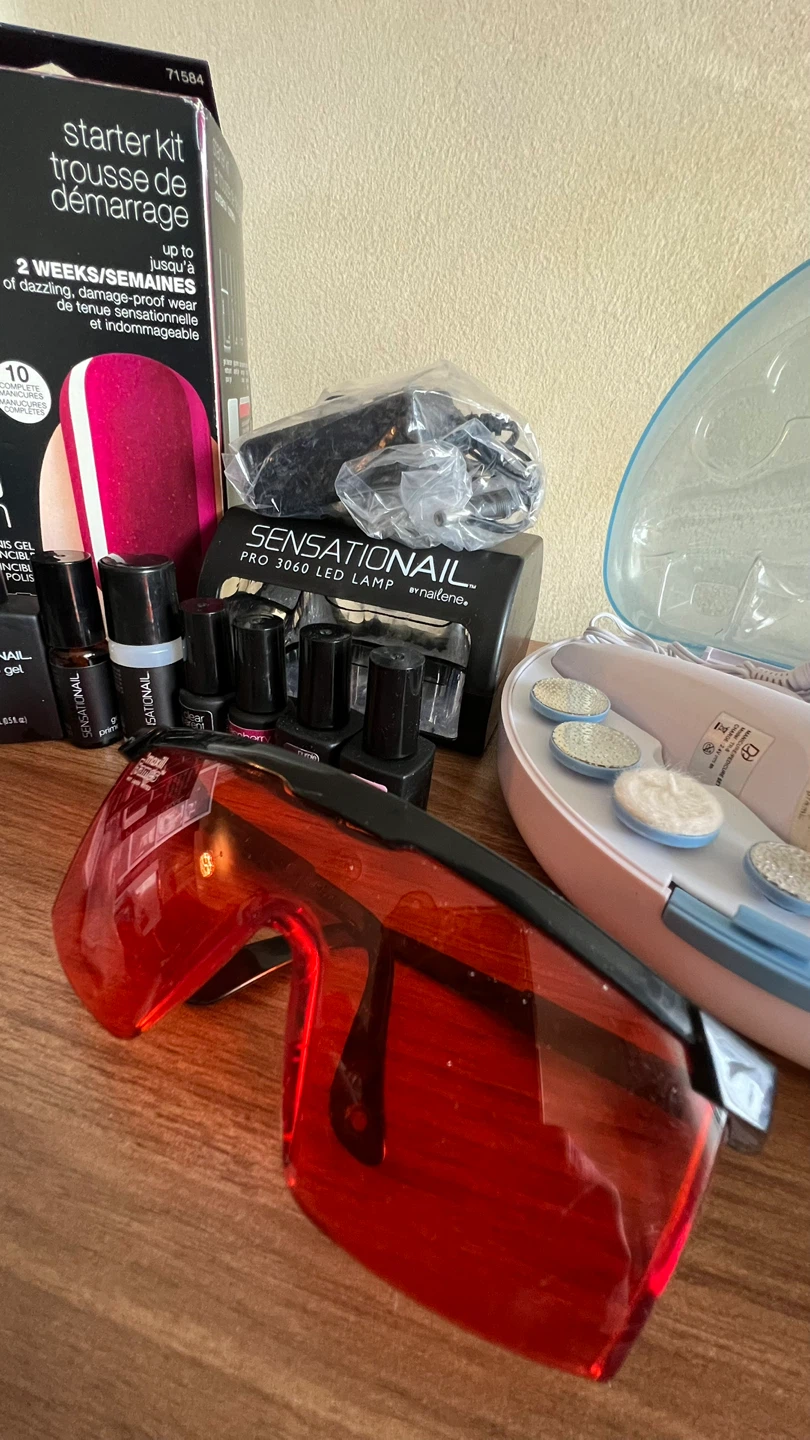 Sensationail Starter Kit & LED Lamp - photo 4