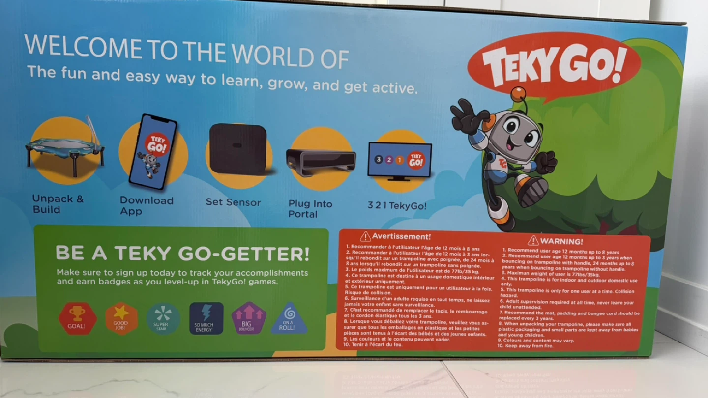 Teky Go! Trampoline with Sensor - photo 3