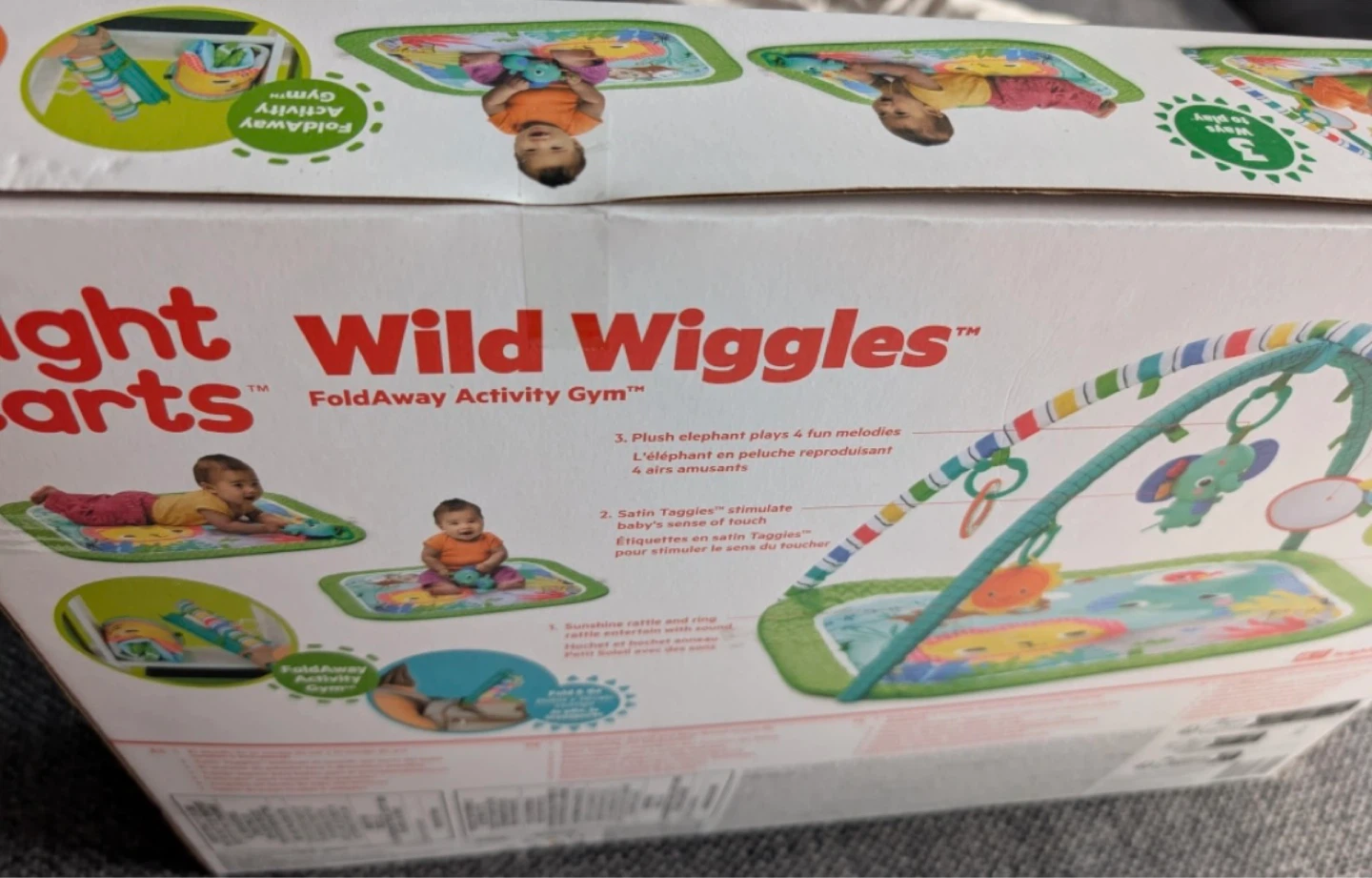 Bright Starts Wild Wiggles FoldAway Activity Gym - photo 3