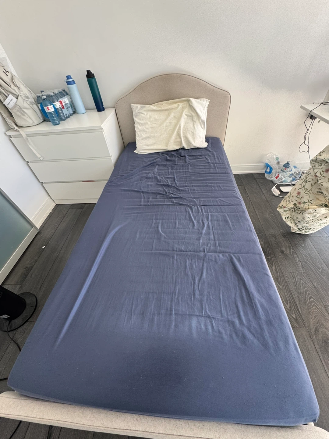 Twin Bed Frame with Headboard