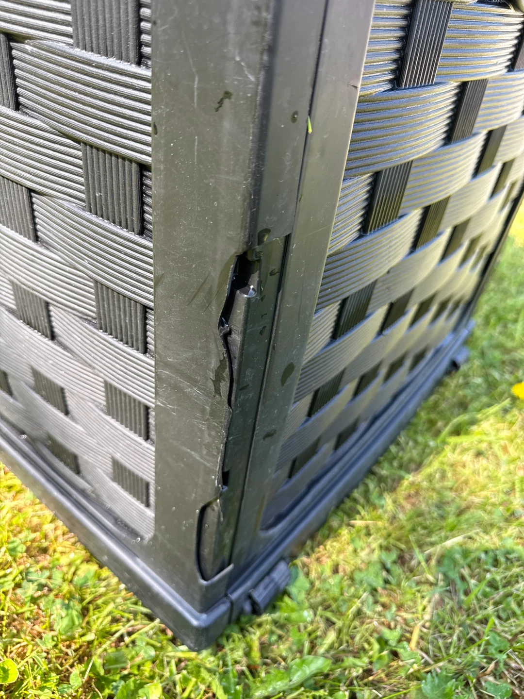 Black Storage Deck Box - photo 3