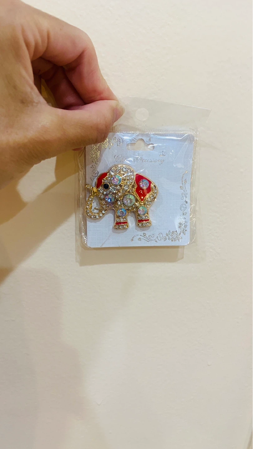Elephant brooch - photo 3