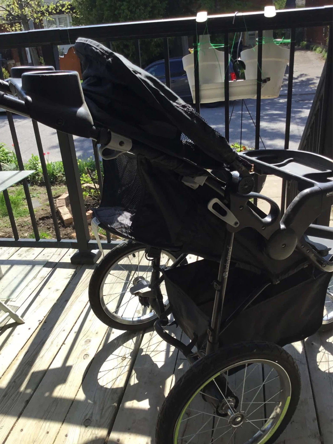 Black Jogging Stroller - photo 2