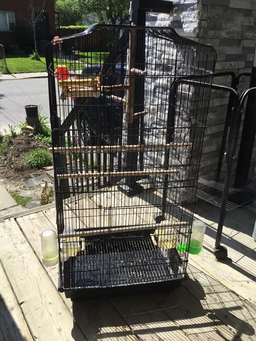 2 Large Bird Cage with stand - photo 3