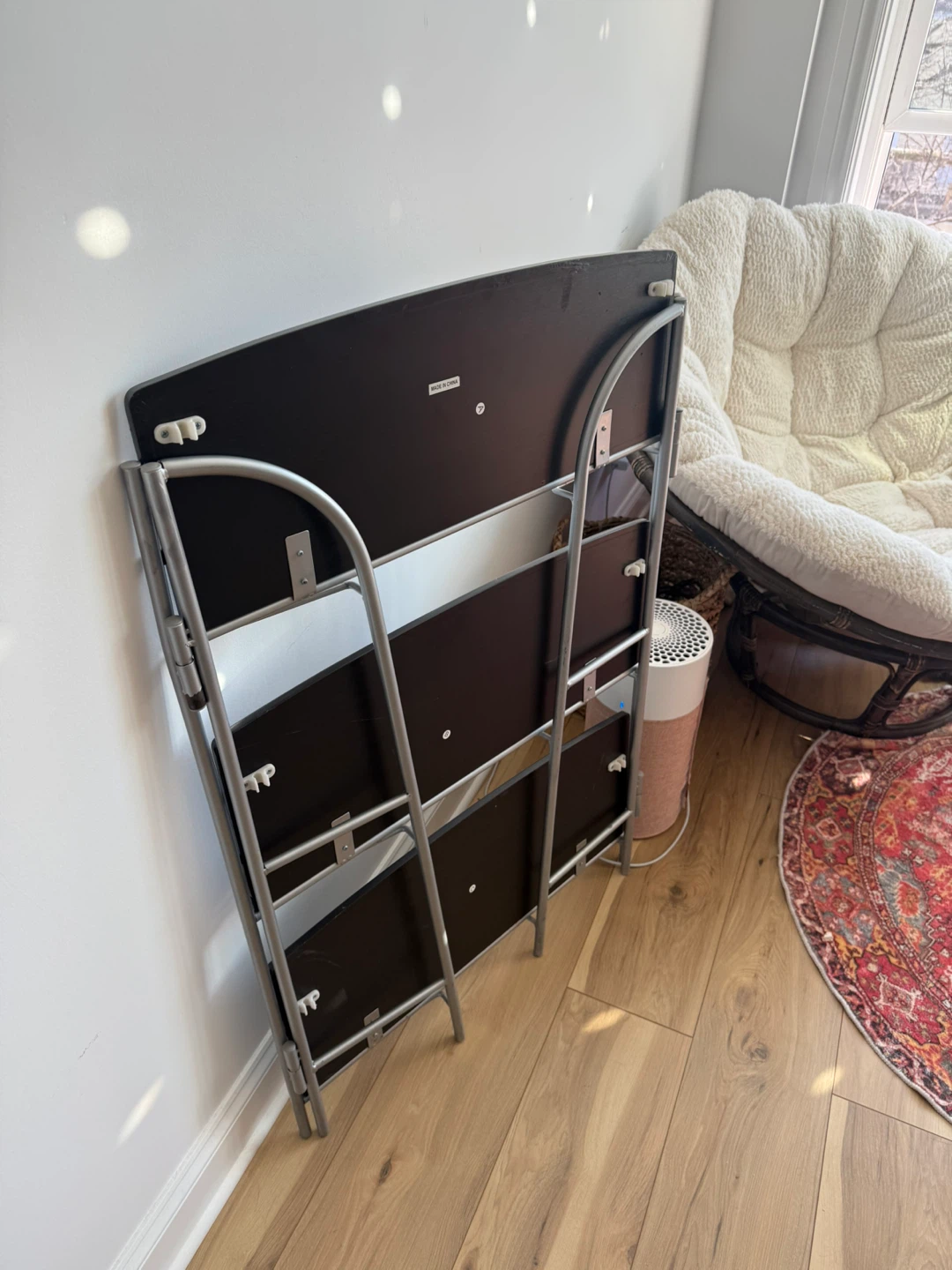 3-Tier Folding Shelf Unit - photo 2
