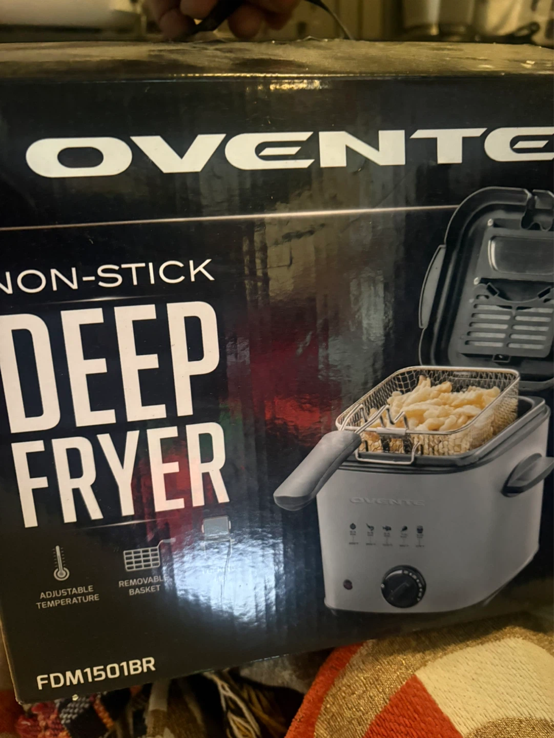 Ovente Non-Stick Deep Fryer FDM1501BR