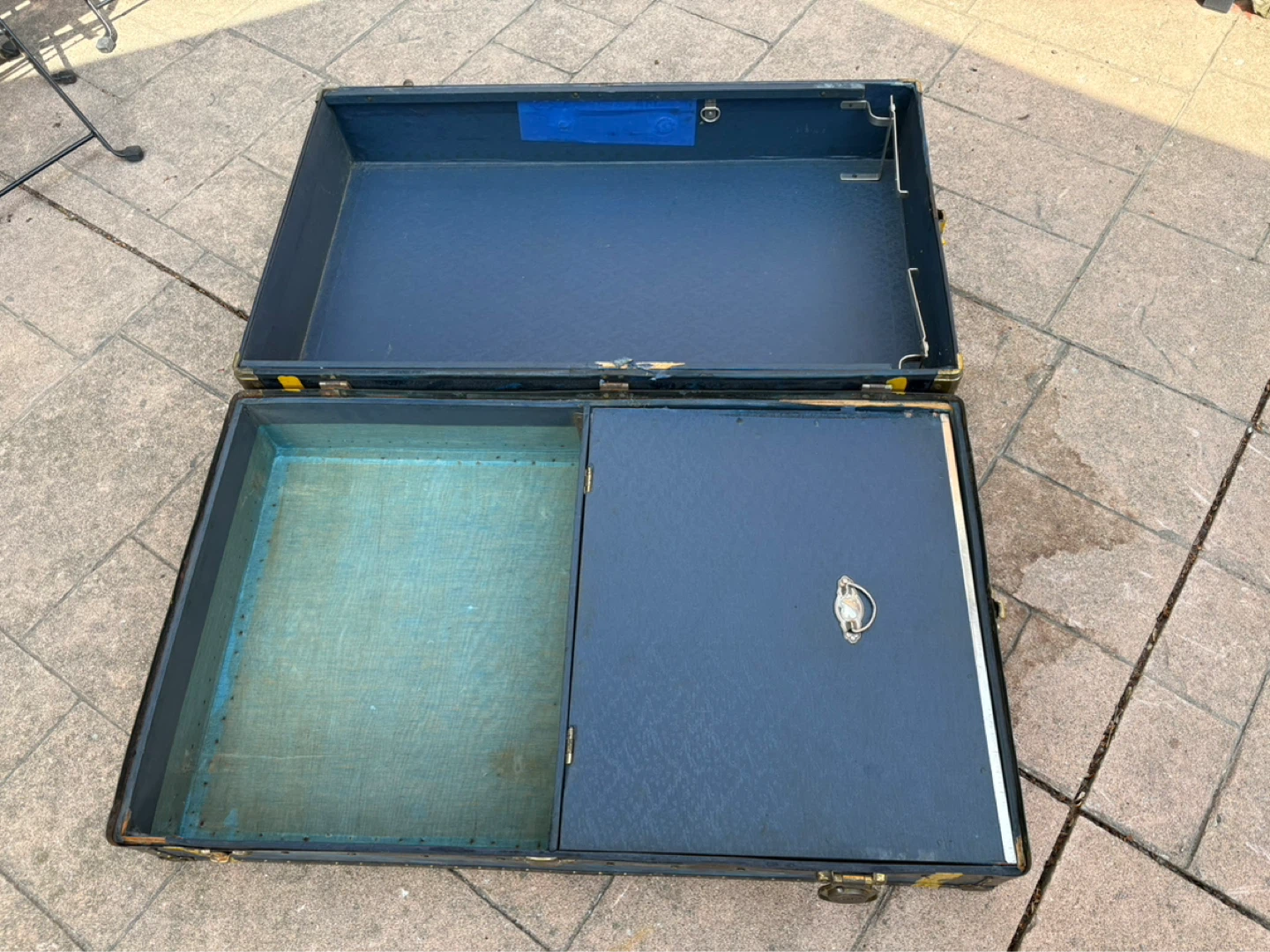 Vintage Steamer Trunk D.C.A. - photo 5