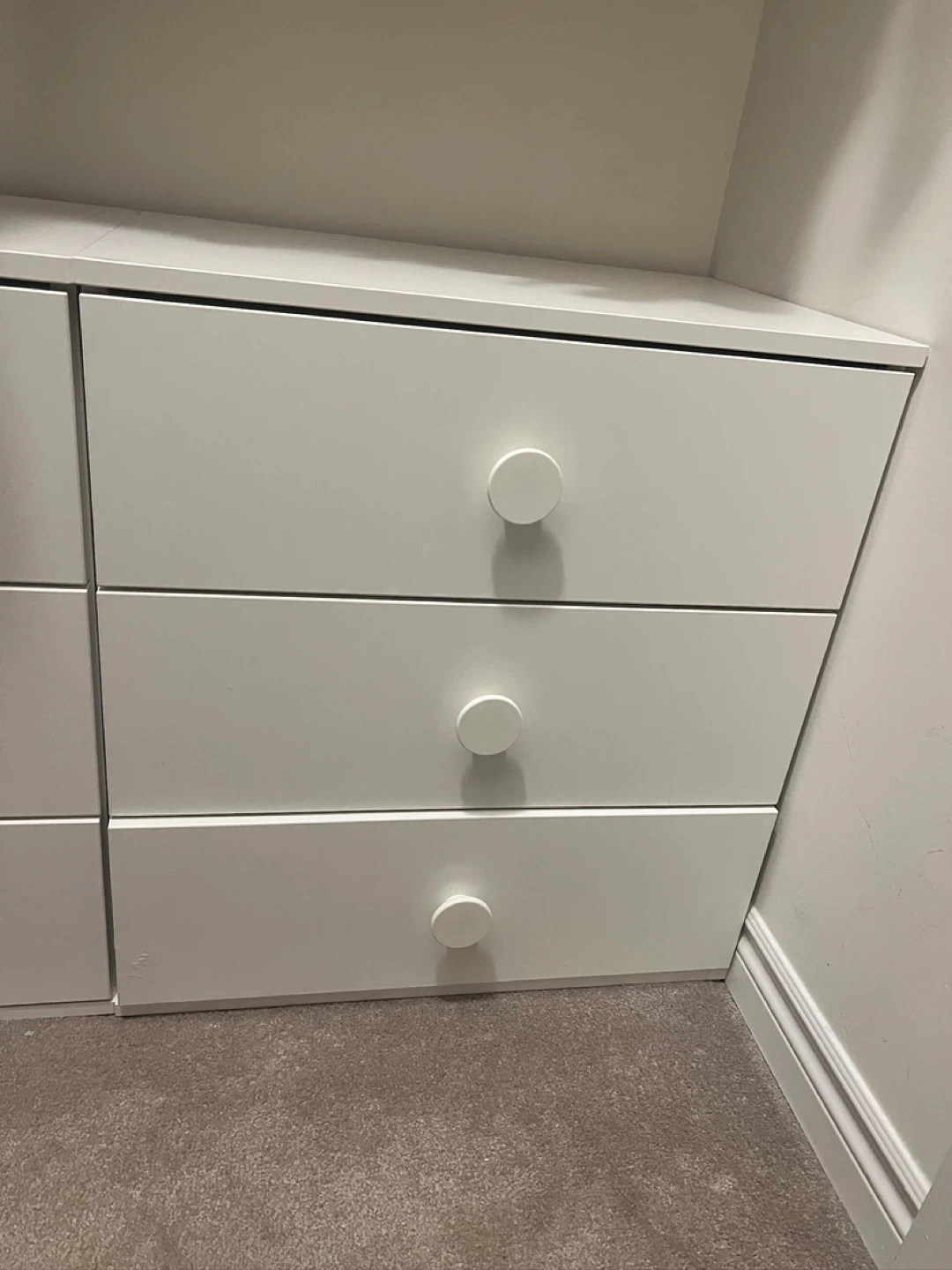 IKEA GODISHUS 3-Drawer Chest, White