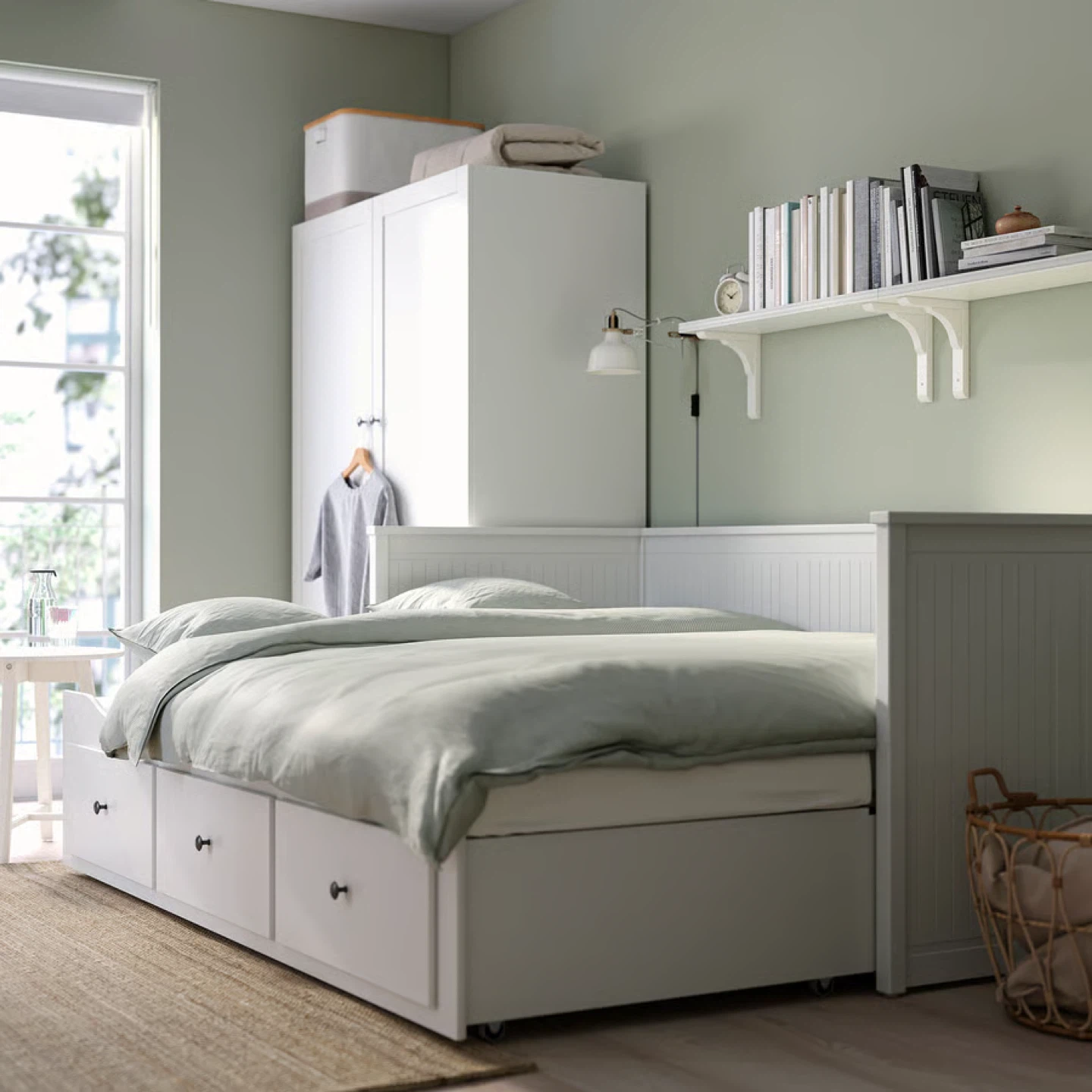 IKEA Hemnes Daybed Trundle with Storage Drawers - photo 3