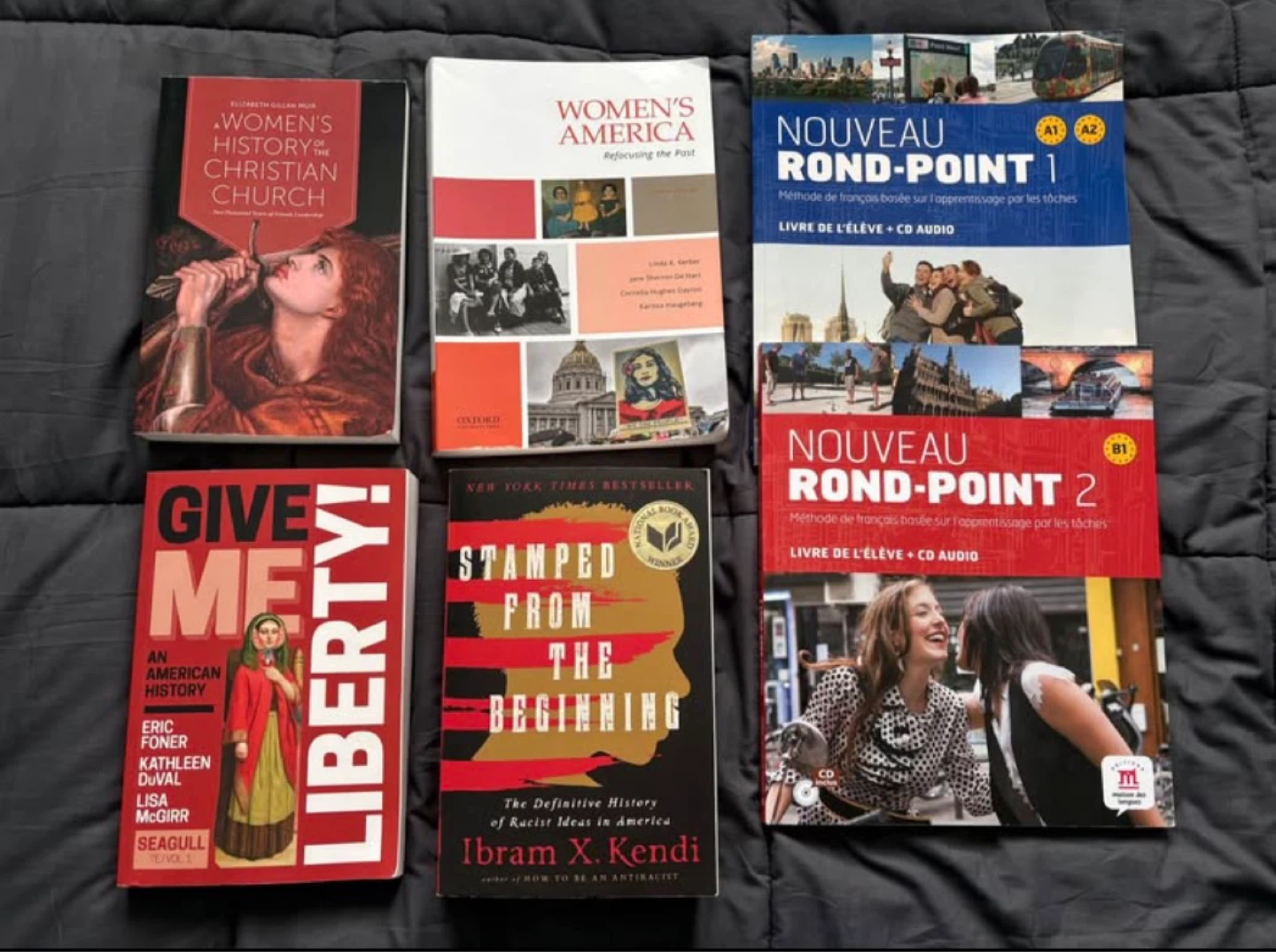 Collection of 6 History and Language Books