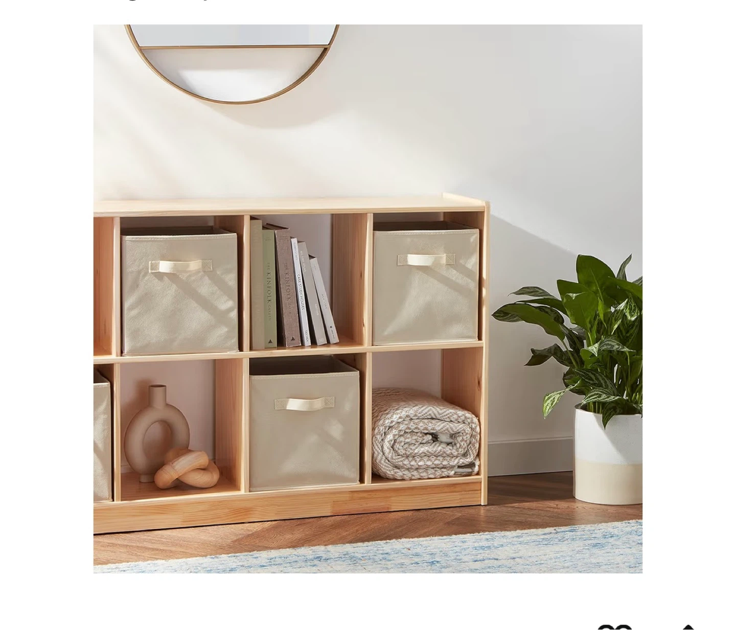 Collapsible Fabric Storage Cube (4-Pack) - photo 2