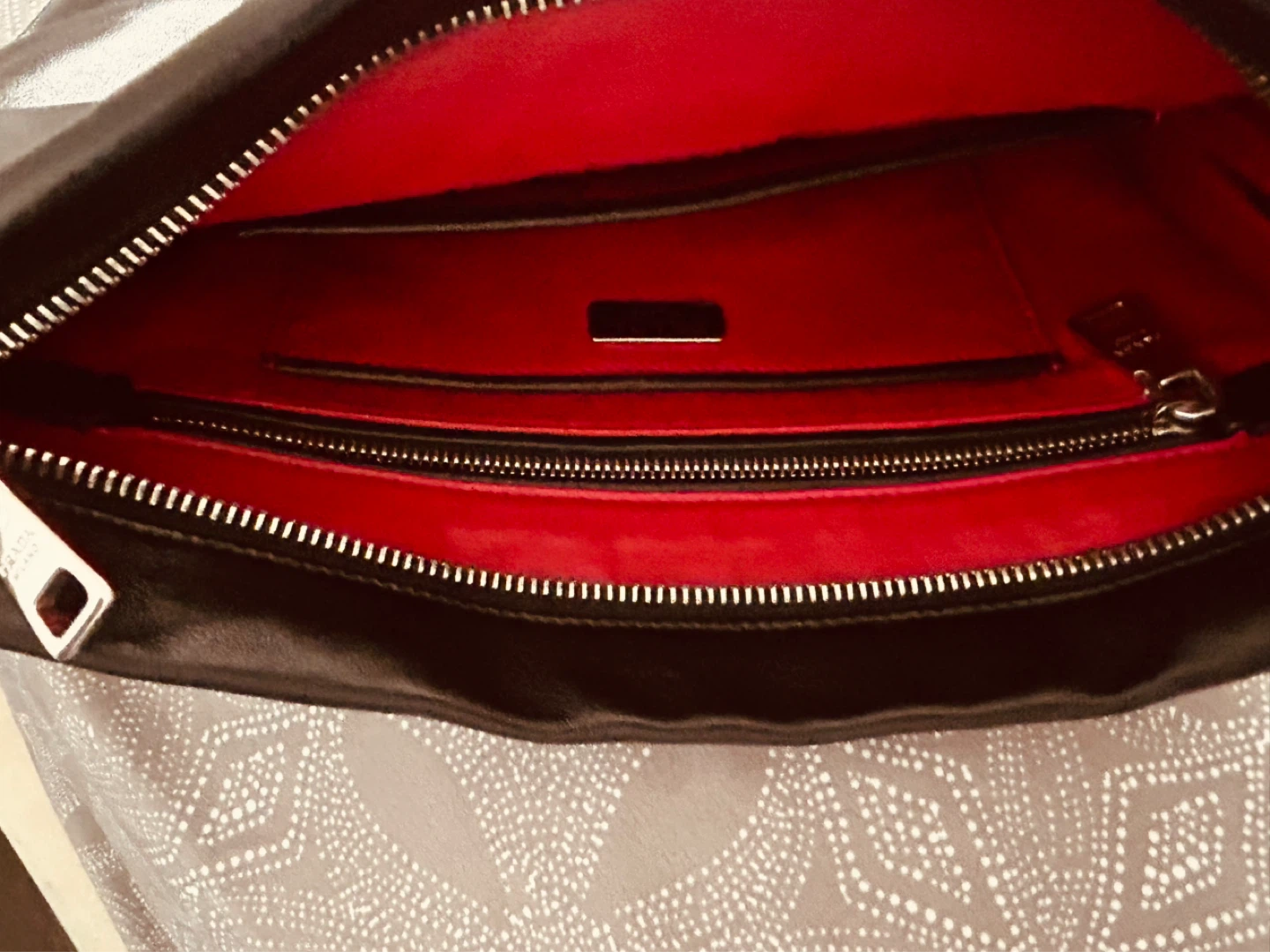 Prada Black Leather Clutch Bag - photo 2
