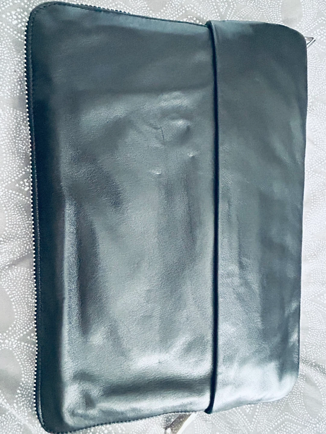 Prada Black Leather Clutch Bag - photo 4