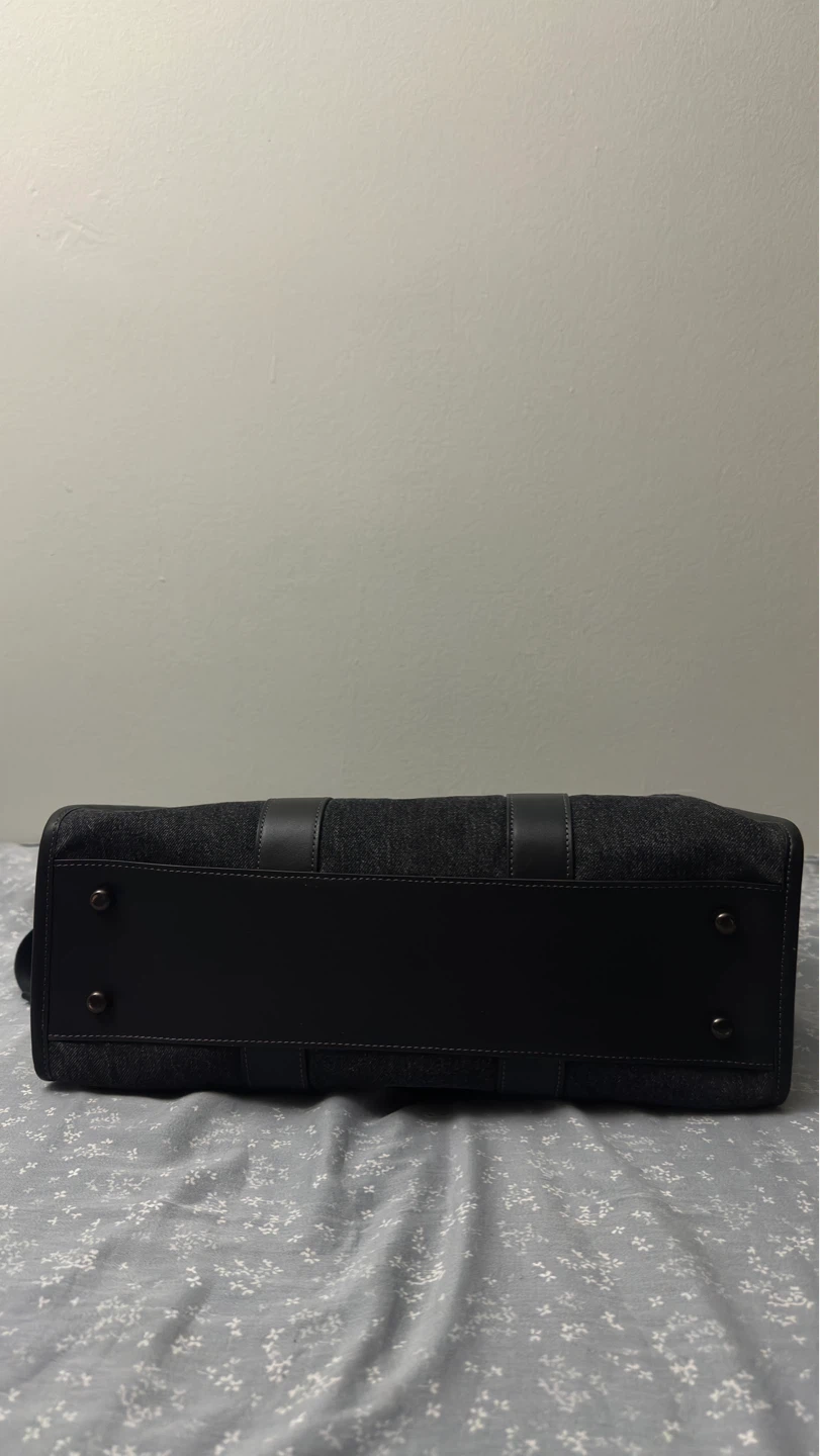 Coach Tote Bag Denim and Leather - photo 4