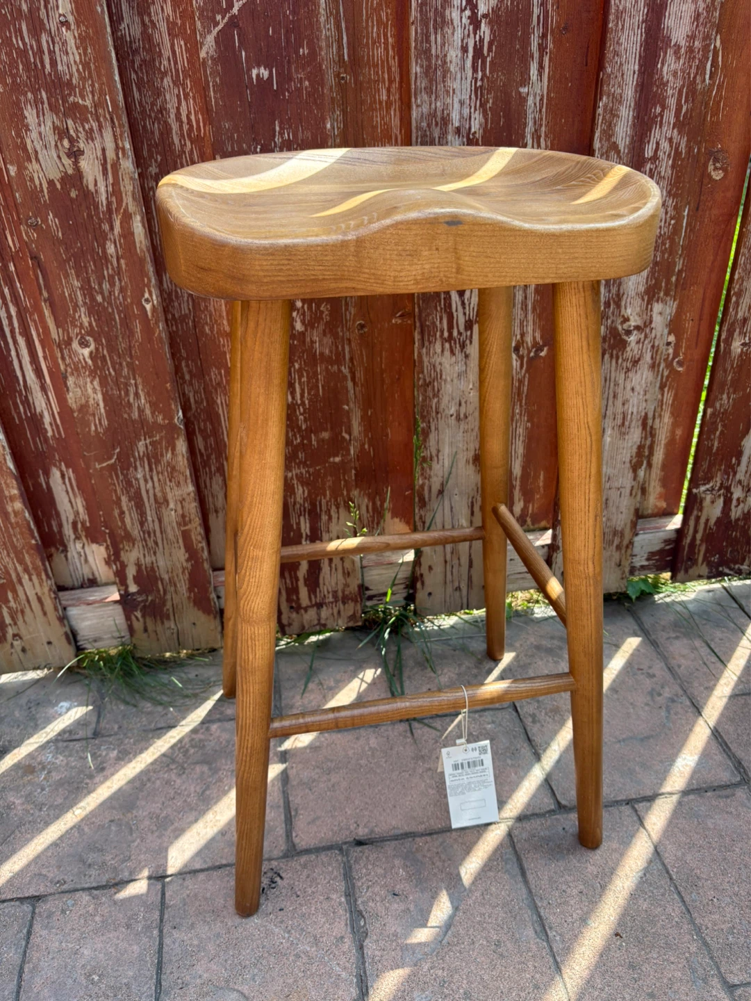 Zara Home Wooden Bar Stool