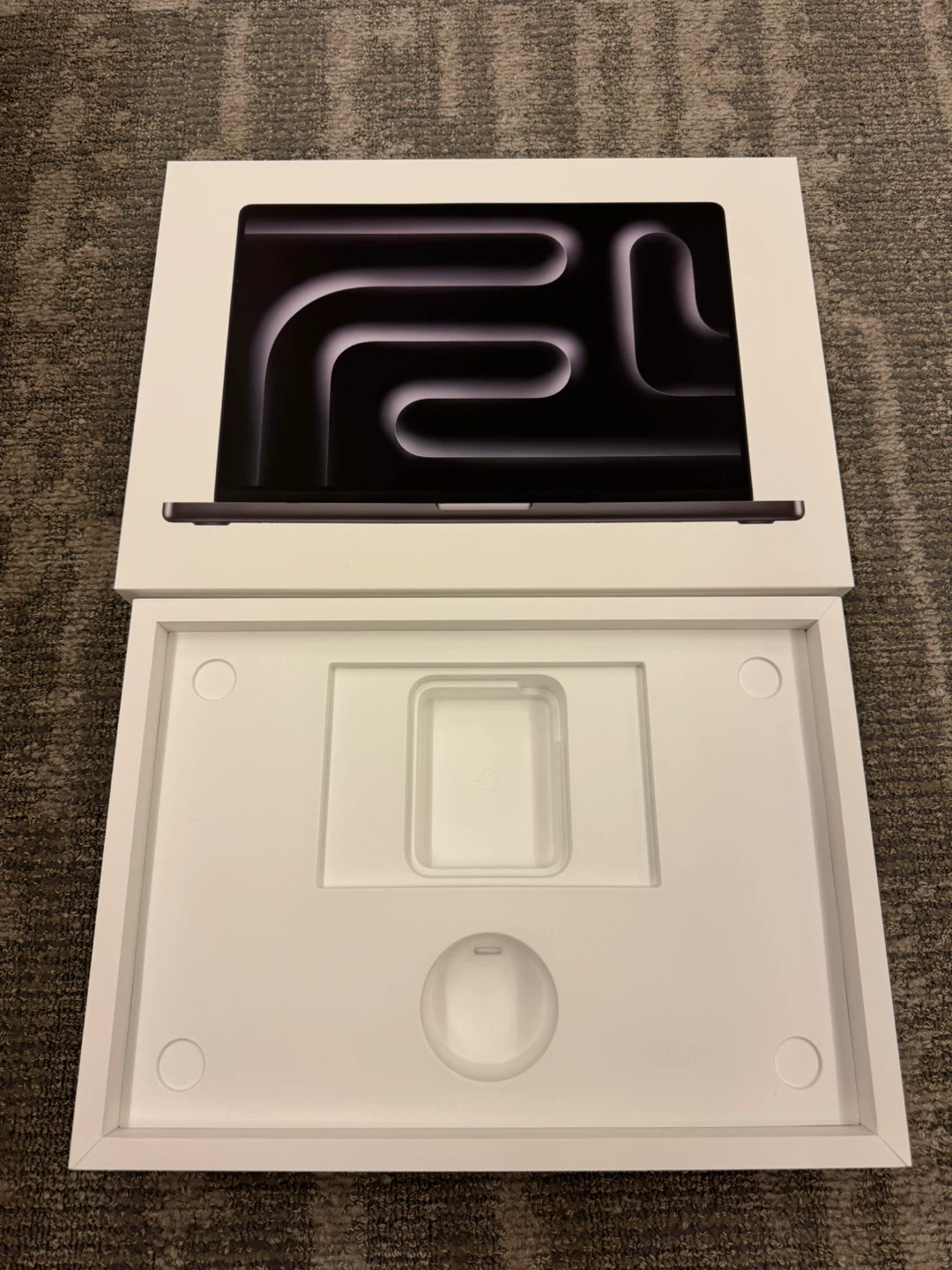 Empty MacBook Box