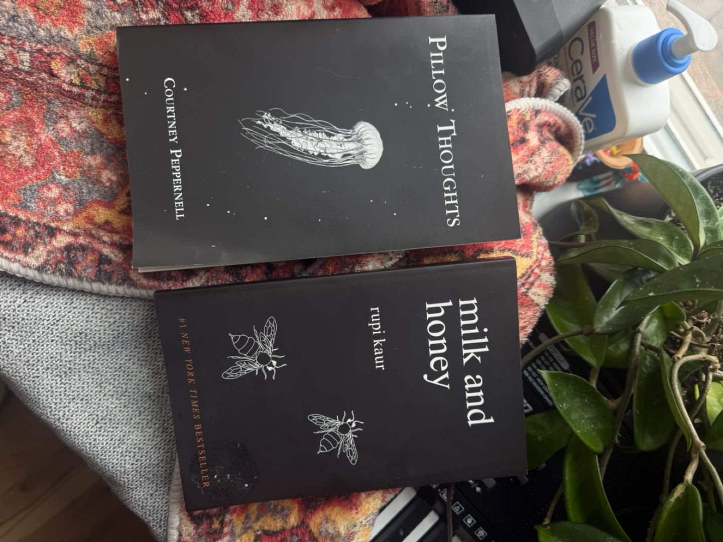 Milk and Honey & Pillow Thoughts books