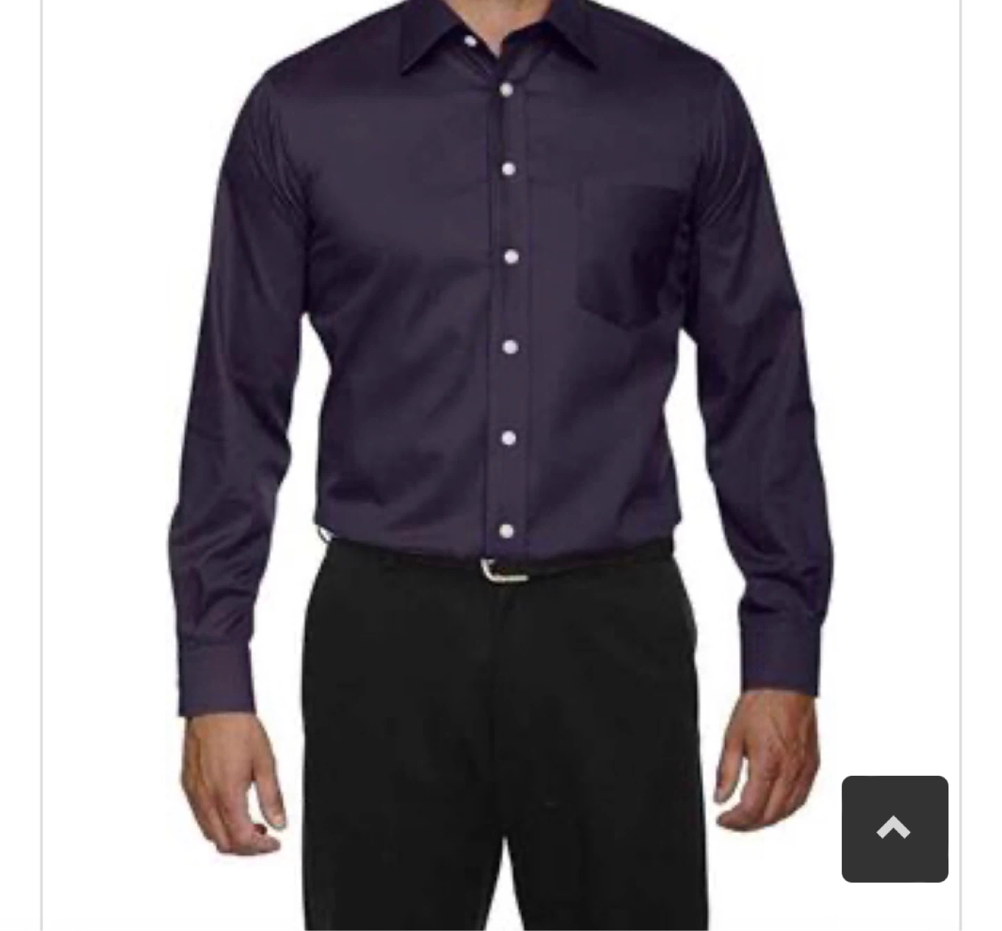 Dark Purple 6xL  long sleeve Dress Shirt