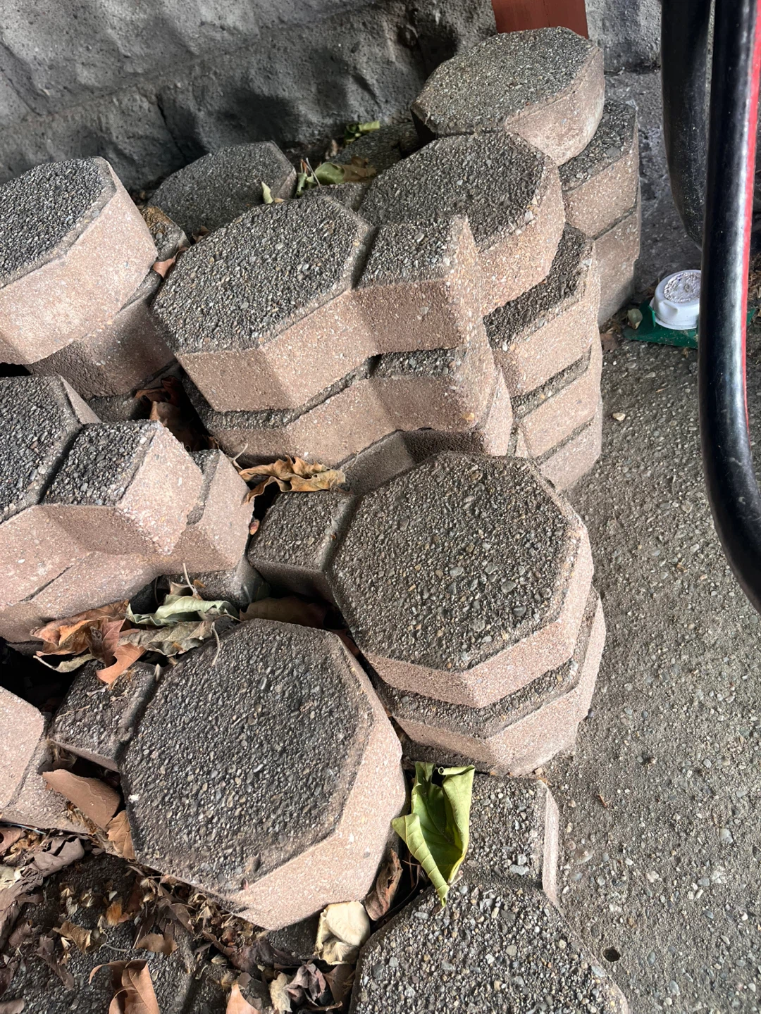 FREE PAVERS OVER 100- MUST PICK UP ASAP MOVING OUT