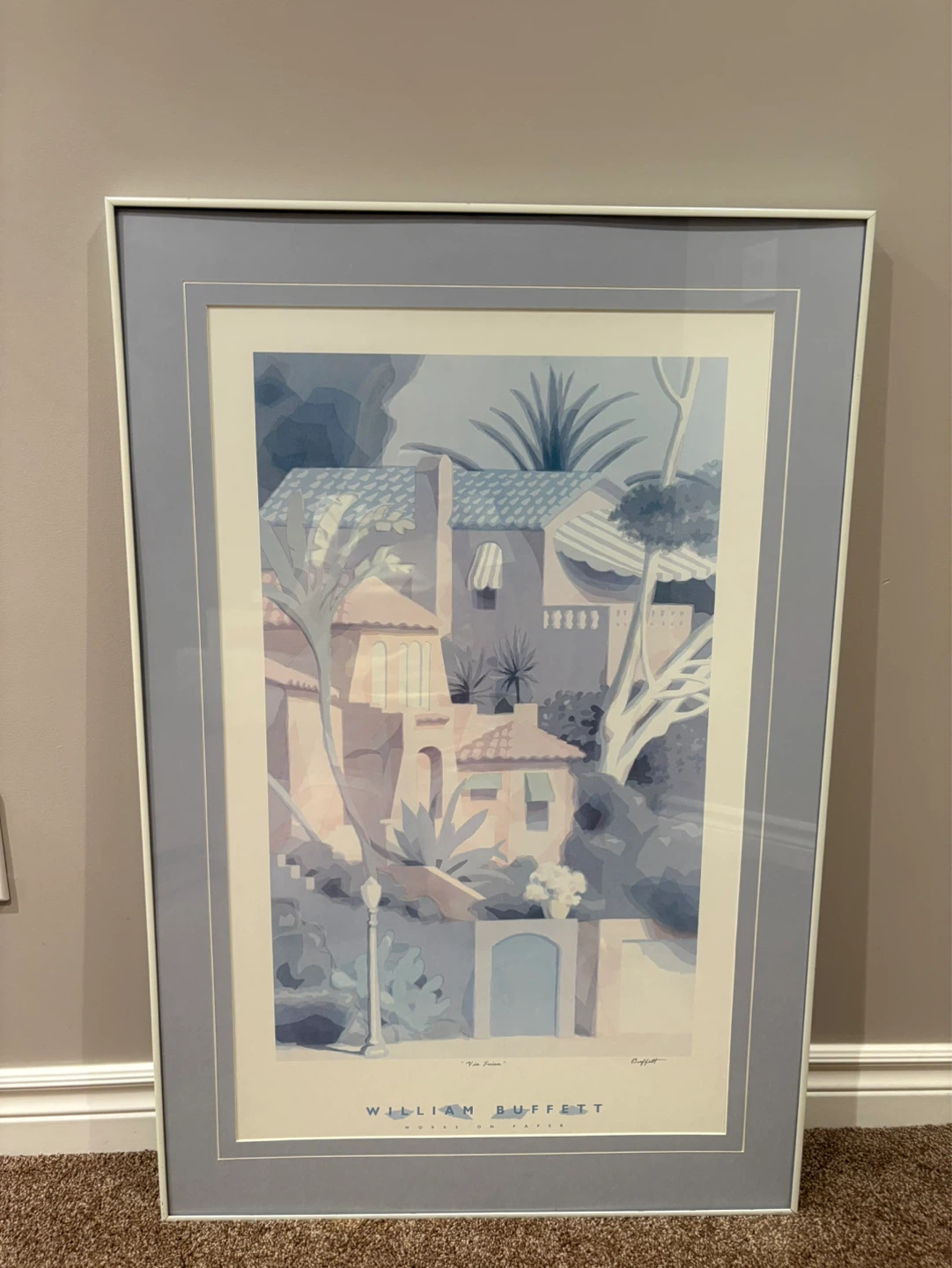 William Buffett "Vue Luisa" Print