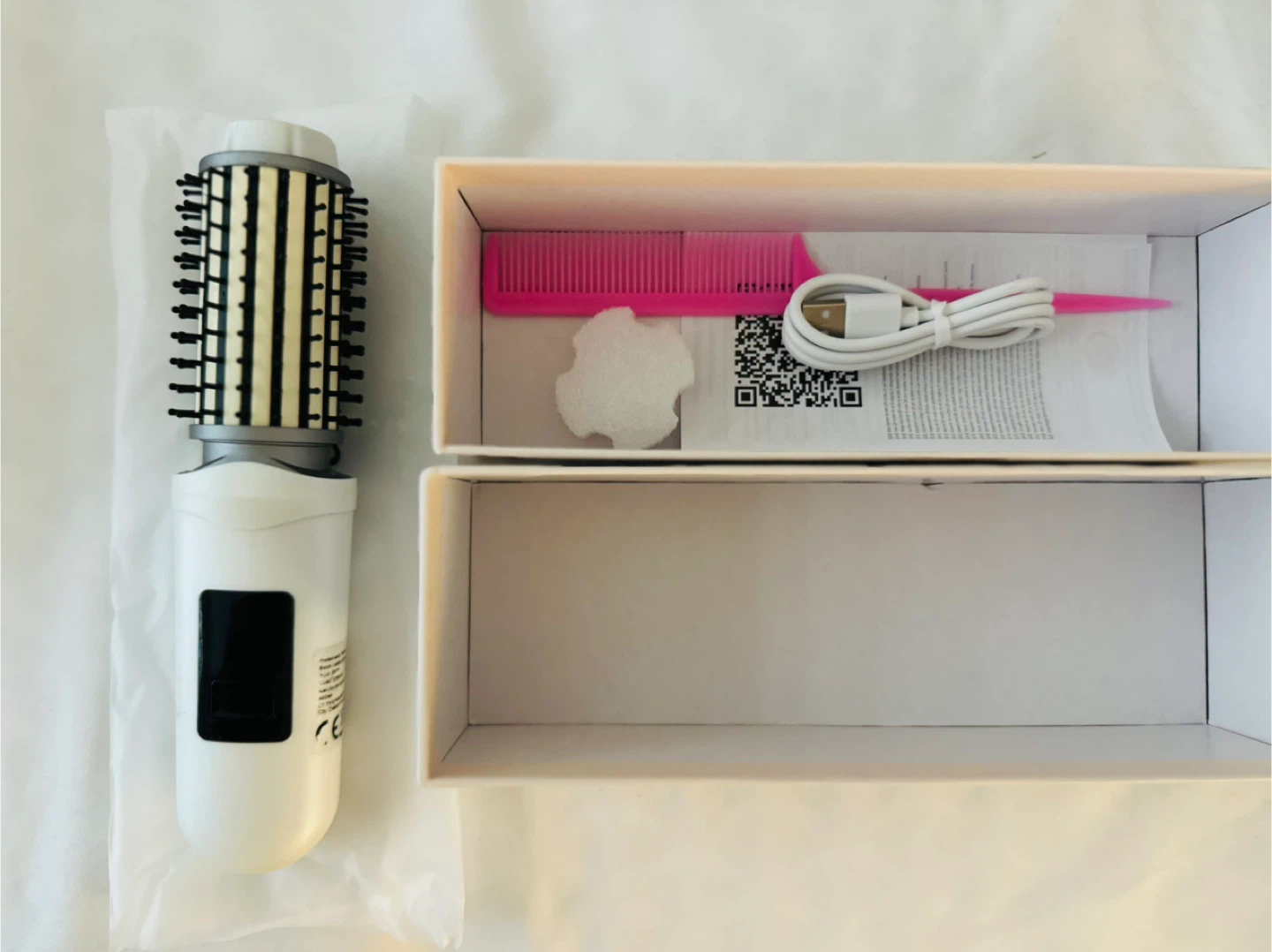 Wireless Styling Curling and Straightening Brush - photo 4