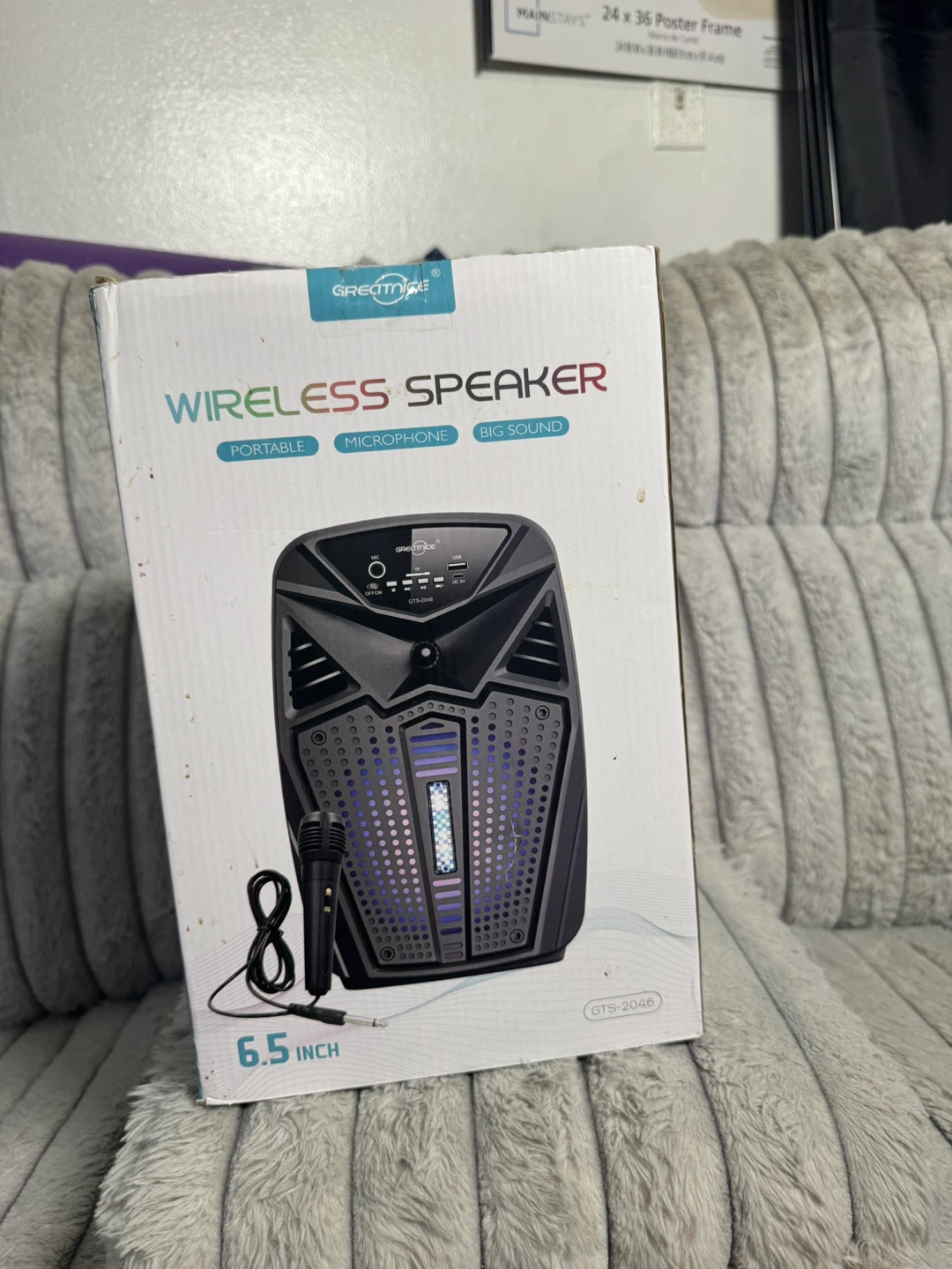 GreatNice Wireless Speaker with Microphone - 6.5 Inch