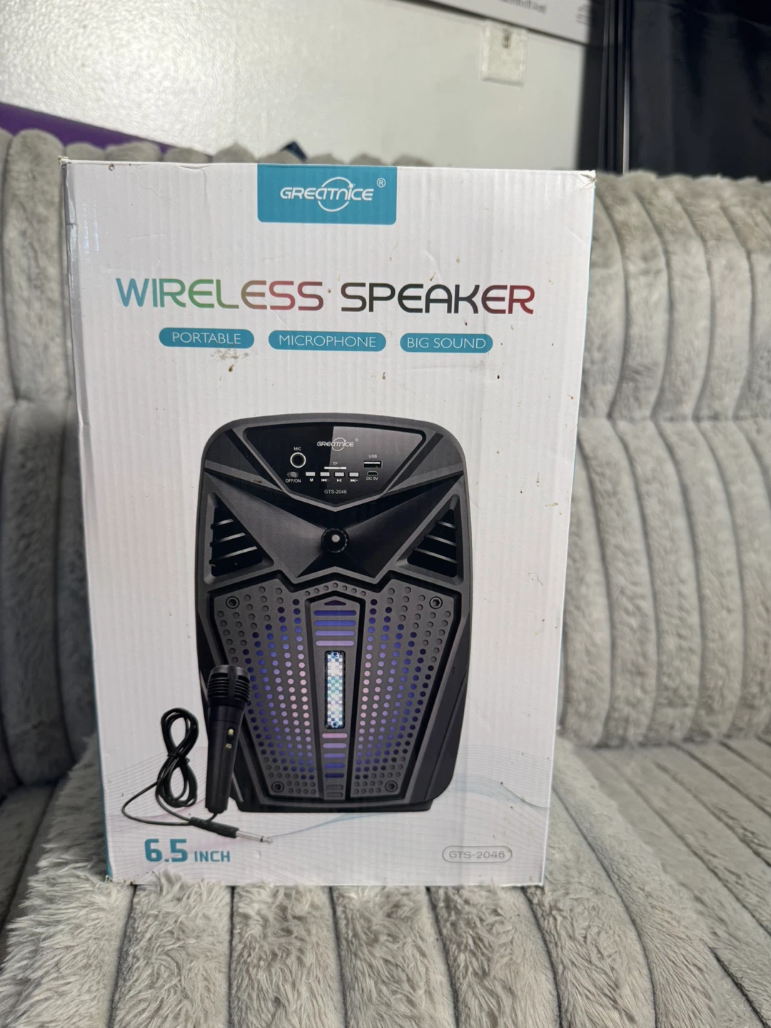 GreatNice Wireless Speaker with Microphone - 6.5 Inch - photo 3
