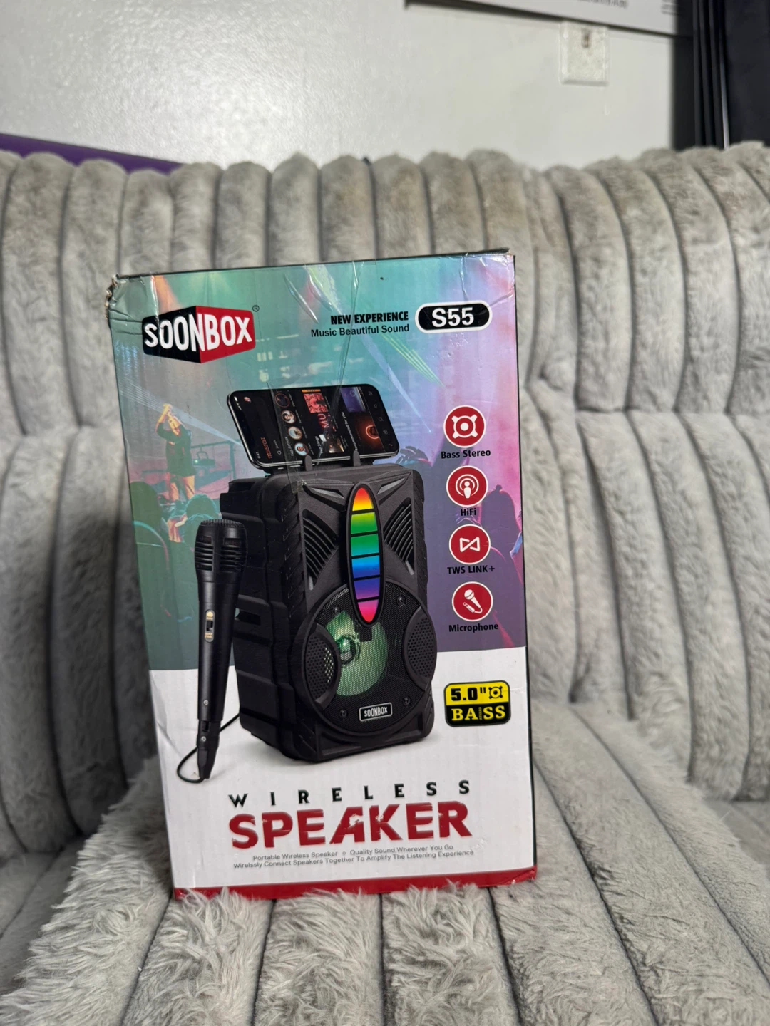 SOONBOX S55 Wireless Speaker with Microphone - photo 3