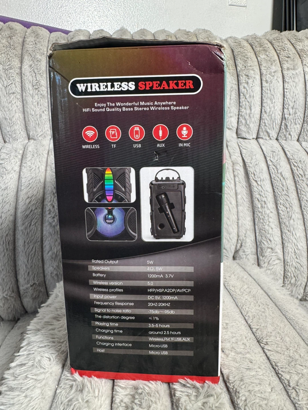 SOONBOX S55 Wireless Speaker with Microphone - photo 4