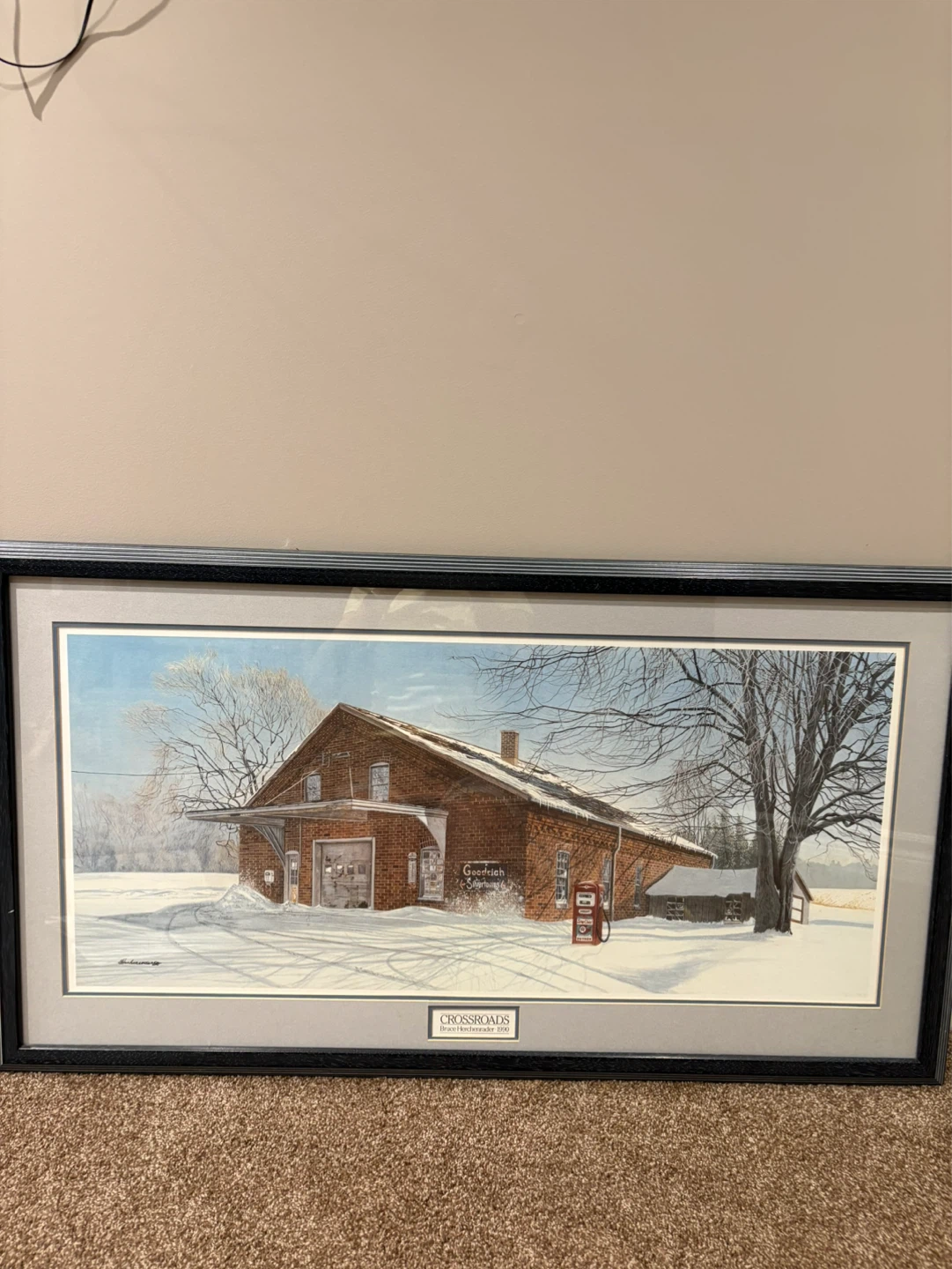 Crossroads print by R. B. Greenblatt