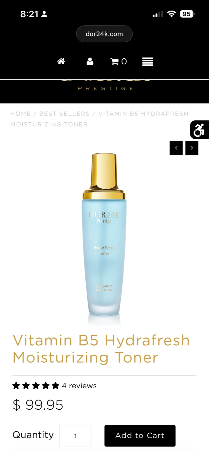 DOR24K Pearl Milk Cleanser and Toner - photo 4