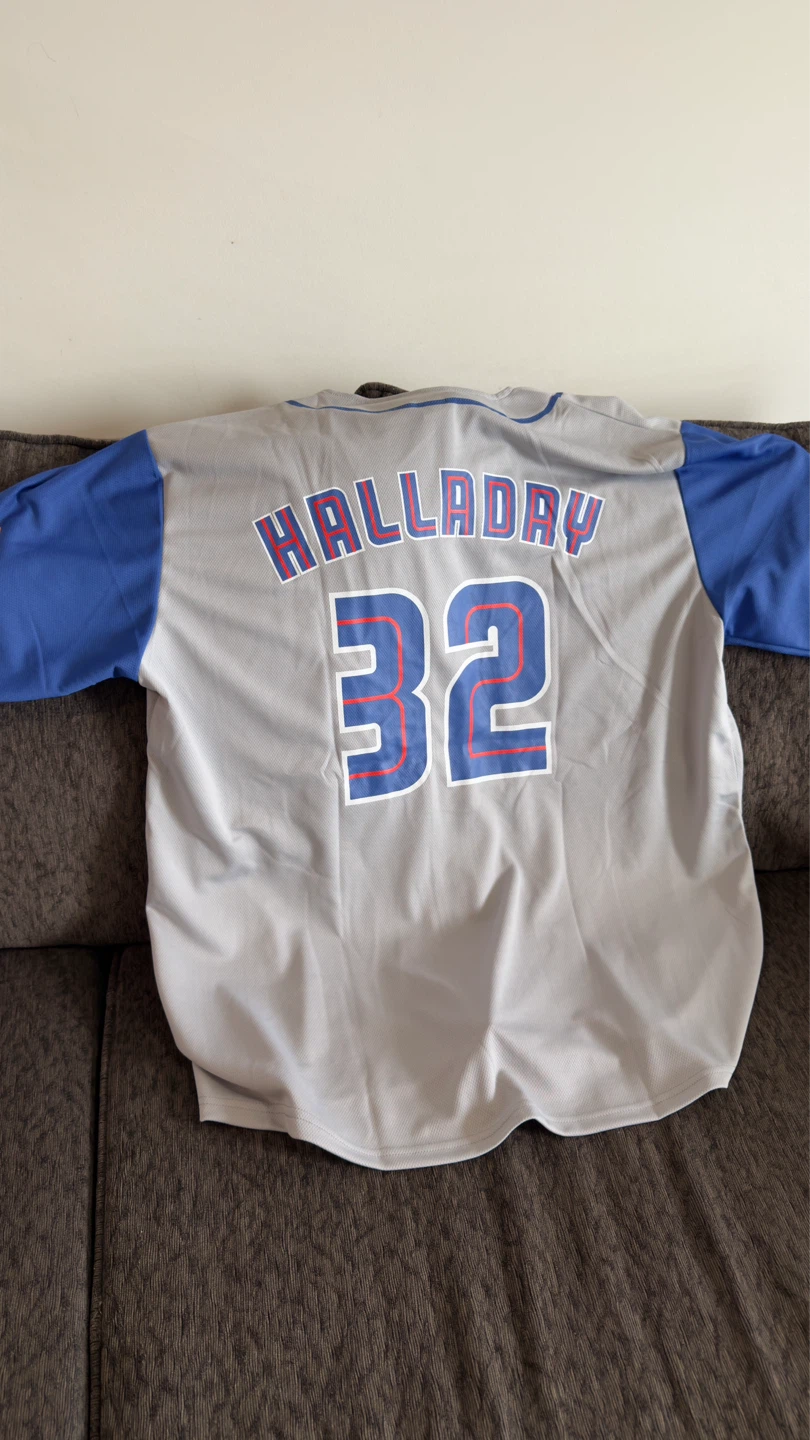 Roy Halladay Blue Jays Retro Jersey XL - photo 5