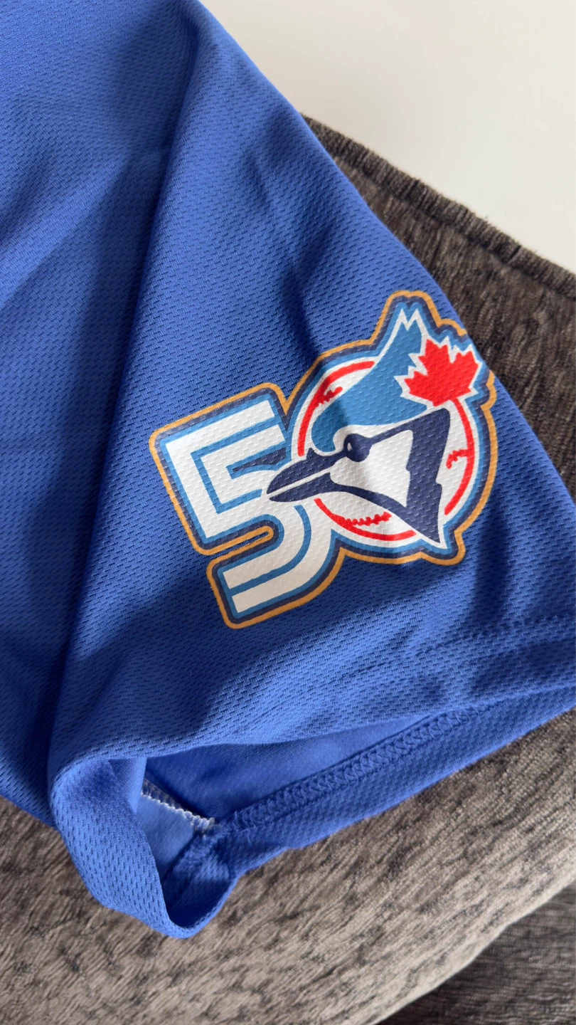 Roy Halladay Blue Jays Retro Jersey XL - photo 3