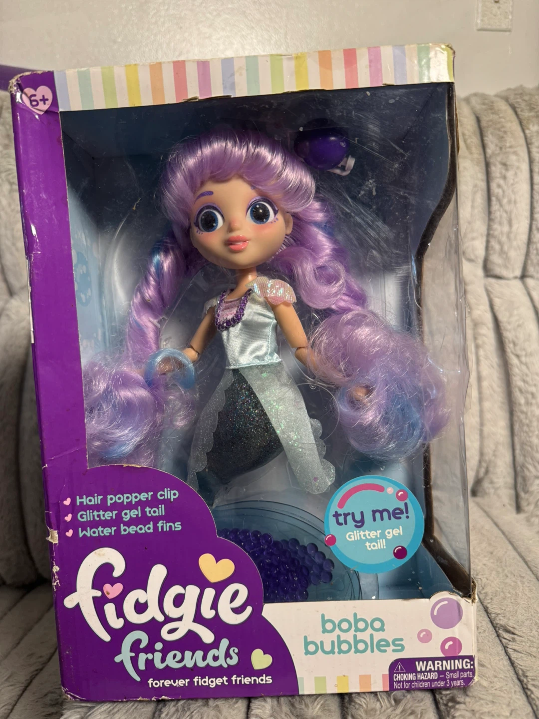Fidgie Friends Boba Bubbles Doll