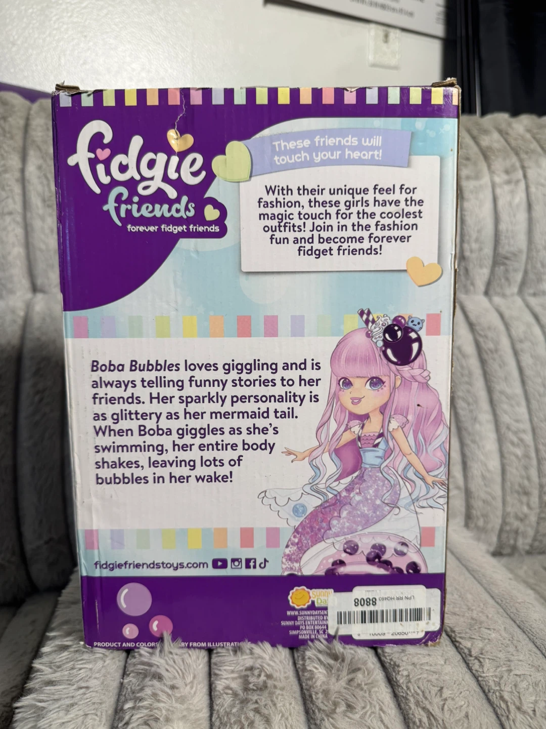 Fidgie Friends Boba Bubbles Doll - photo 3