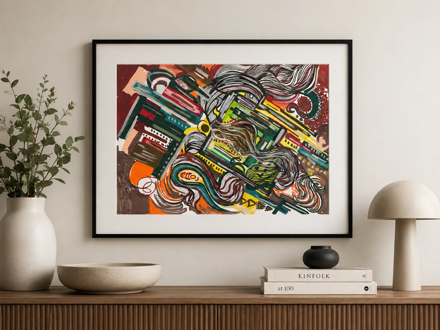 Abstract Framed Art Print