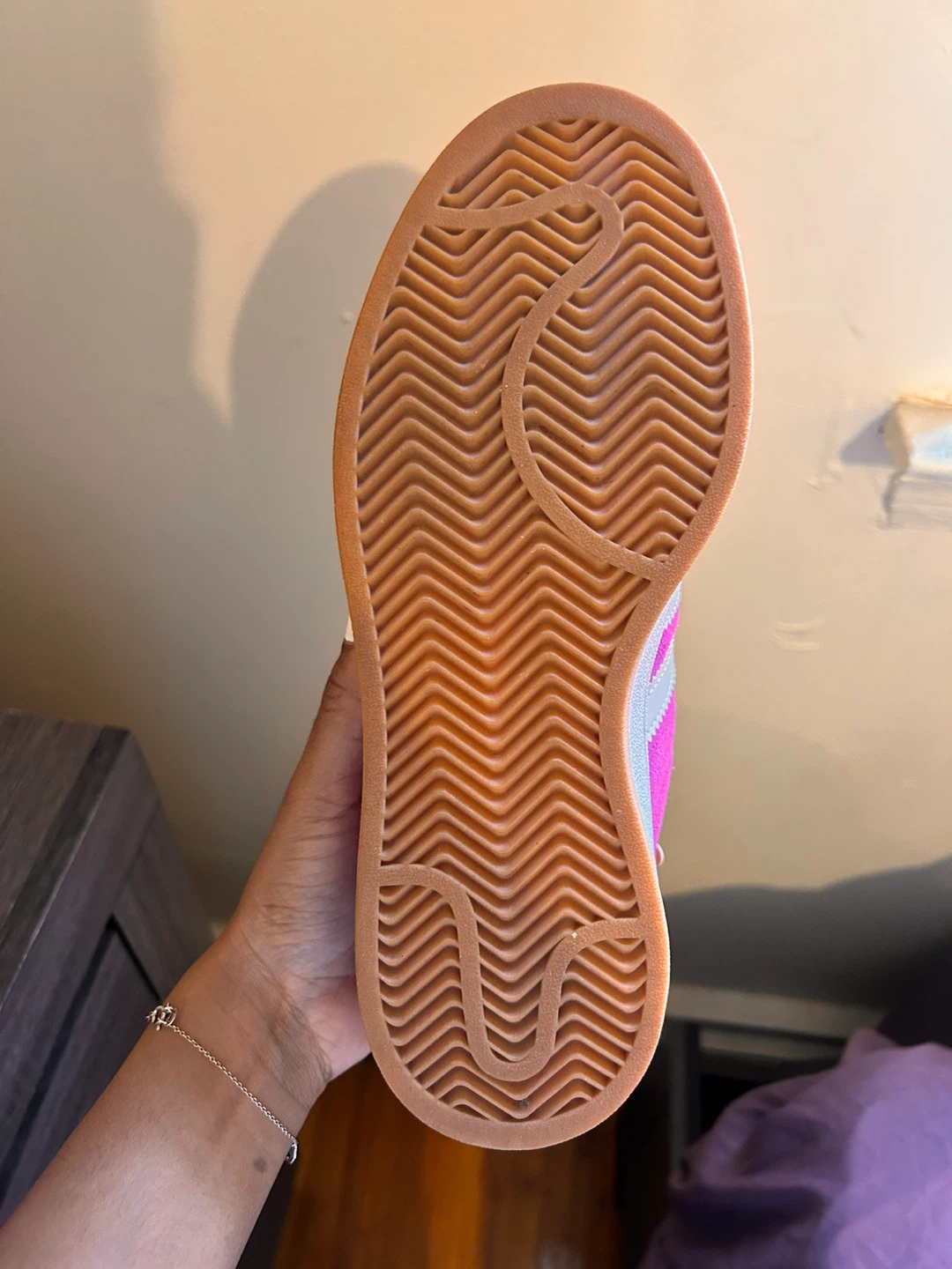 Adidas Campus Shoes Pink Size 6.5 - photo 3