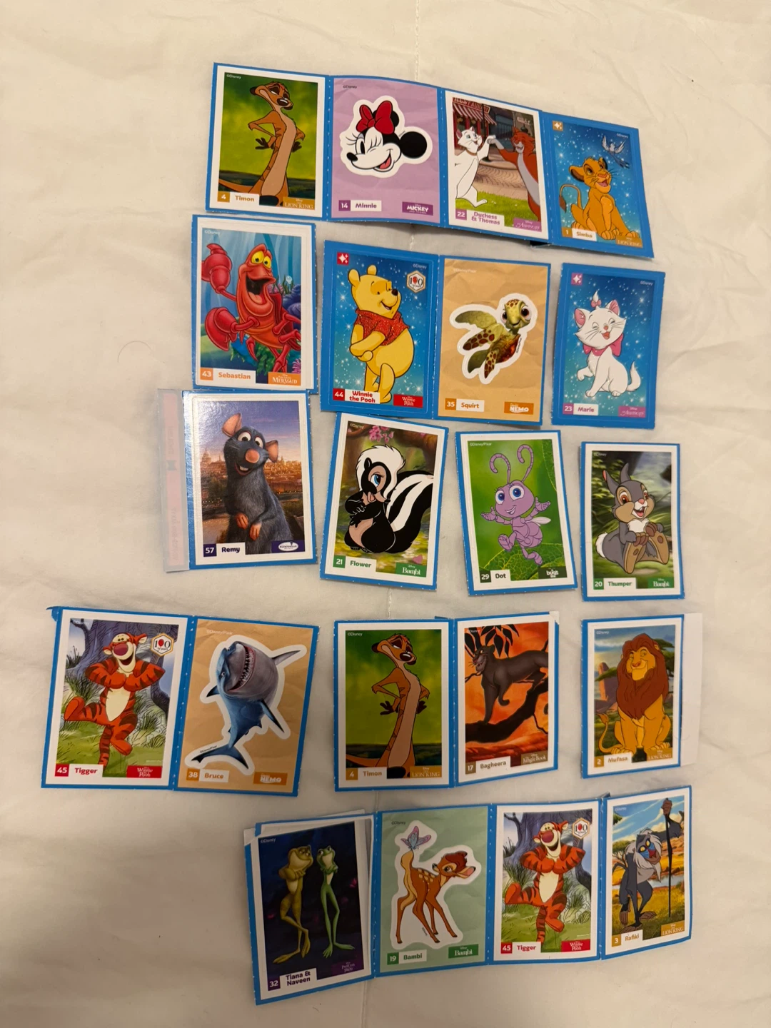 Disney Character Trading Cards Assortment