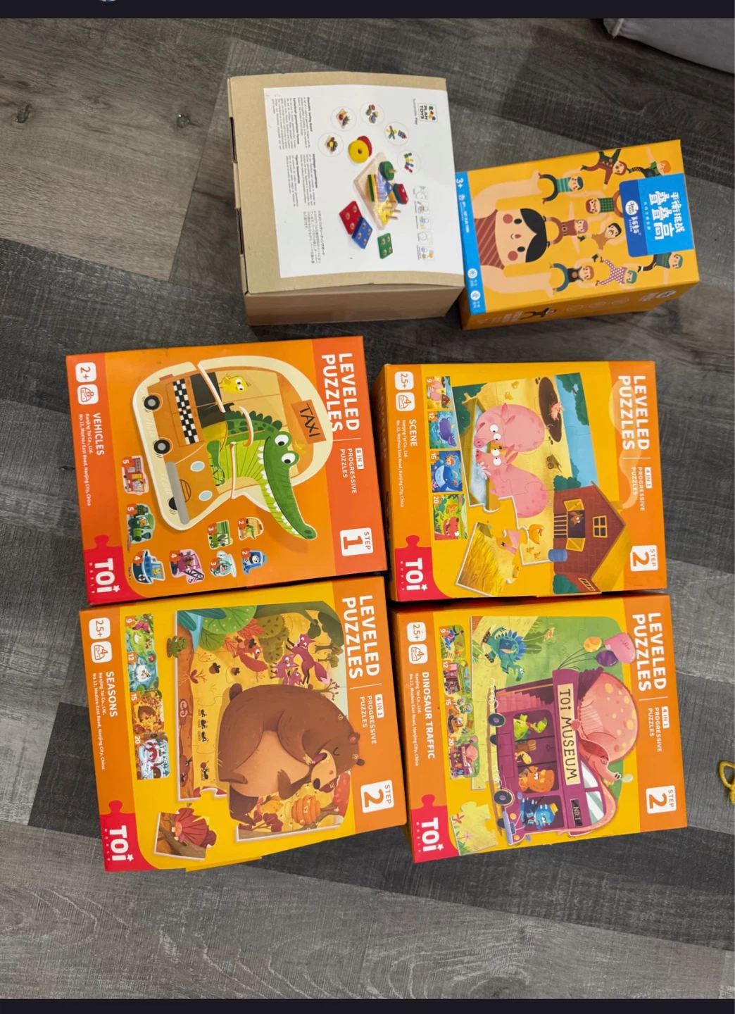 TOI Leveled Progressive Puzzles (4-pack)