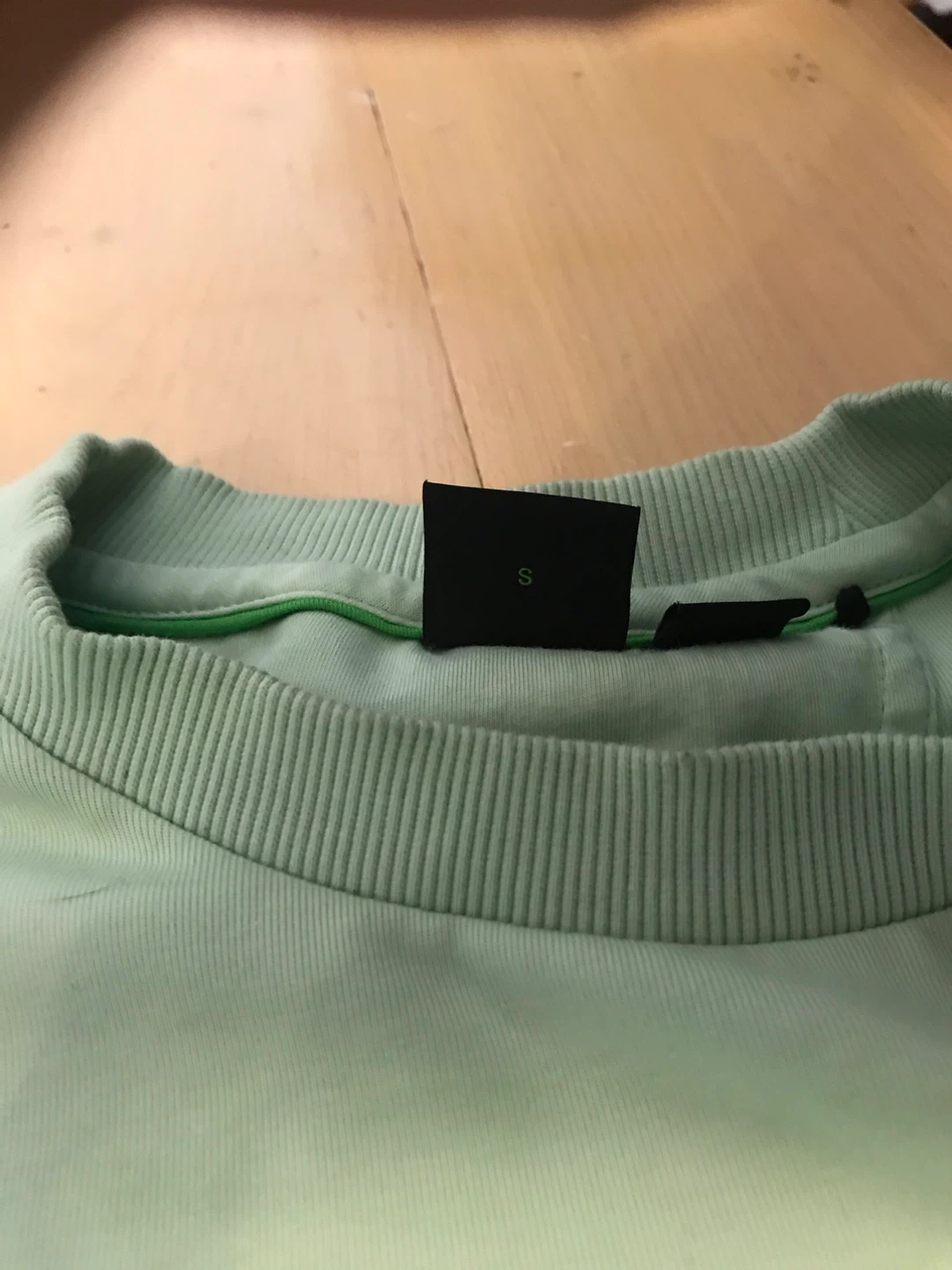BOSS Crewneck Sweatshirt - Light Green - photo 2