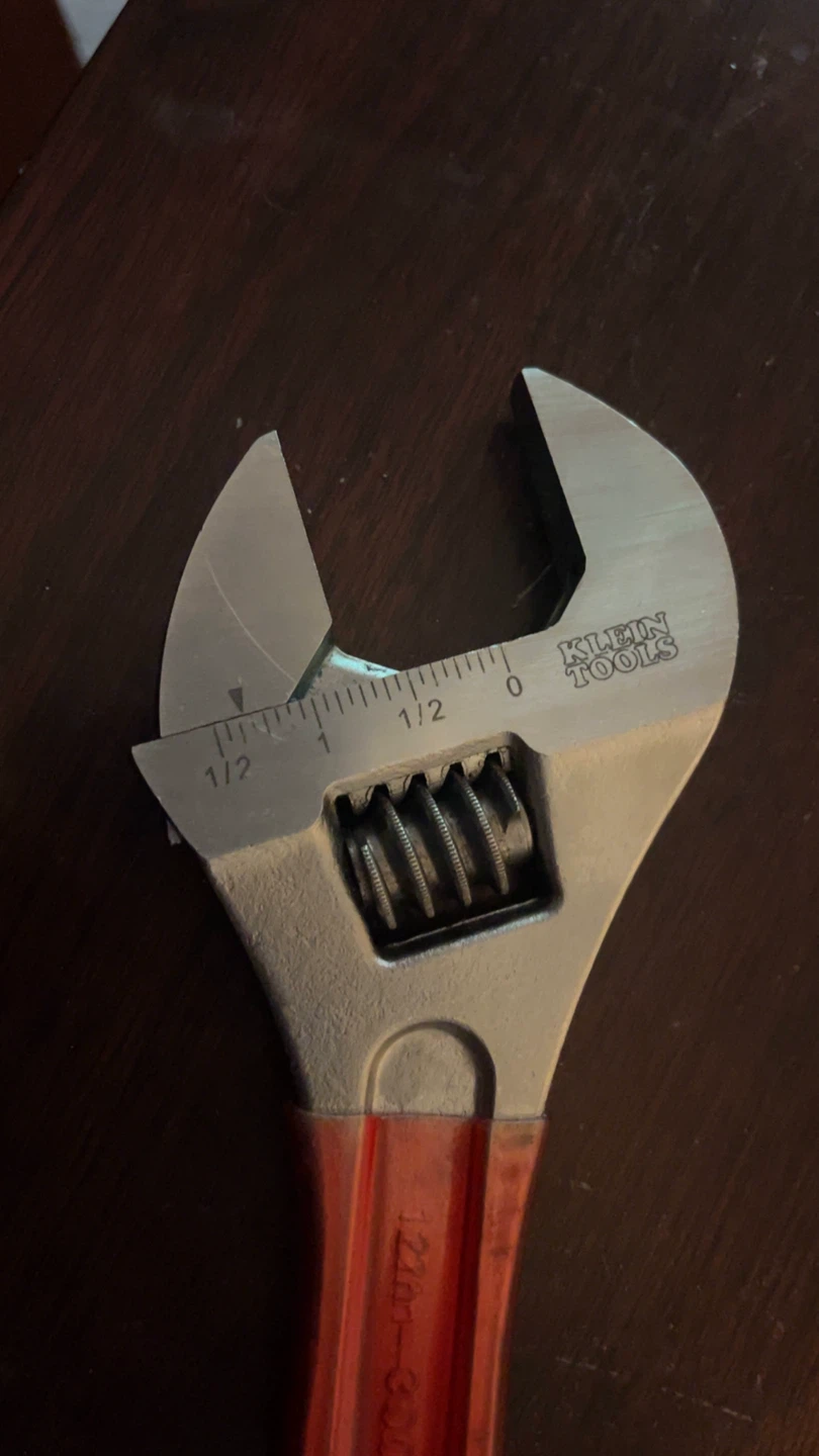 Klein Tools Adjustable Wrench 12-Inch - photo 3
