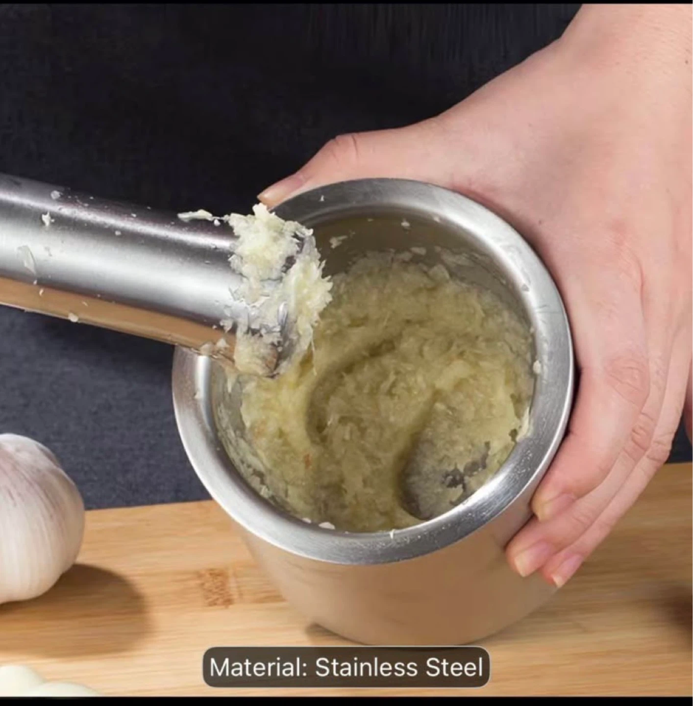 Stainless Steel Mortar and Pestle Set - photo 4