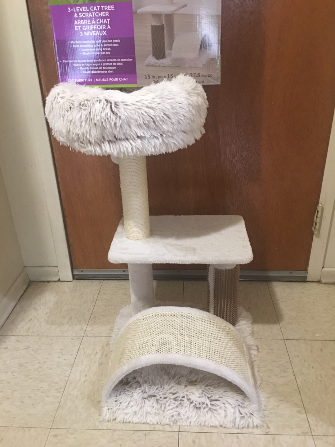 3-Level Cat Tree & Scratcher