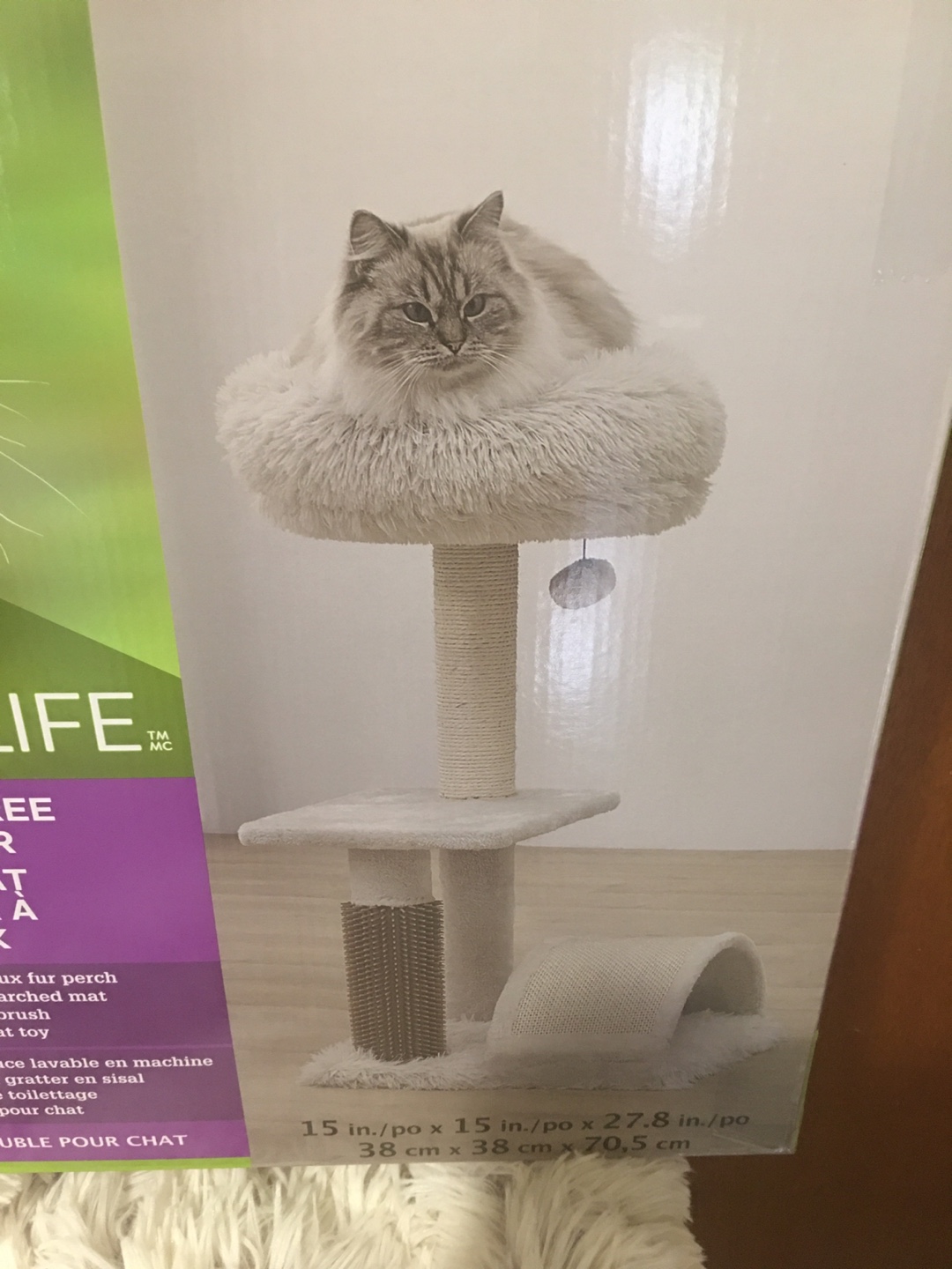 3-Level Cat Tree & Scratcher - photo 3