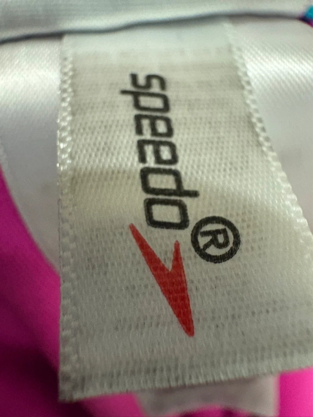 Speedo One-Piece Swimsuit Teal/Pink - photo 3