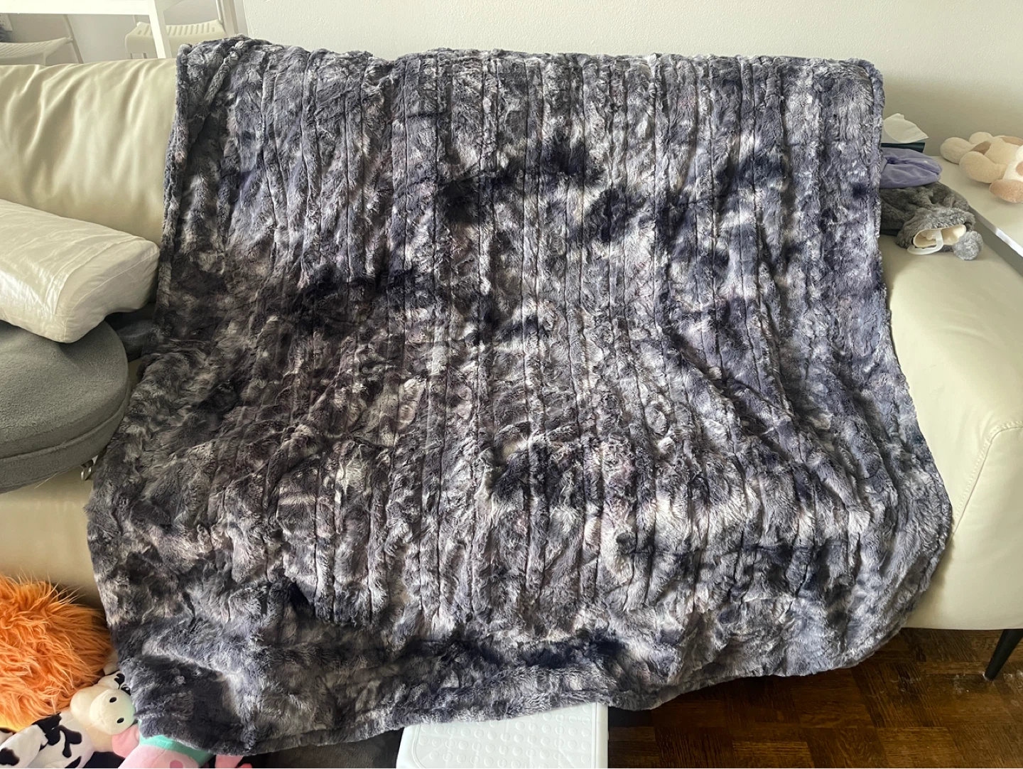 Heated Throw Electric Blanket - Full Faux Fur