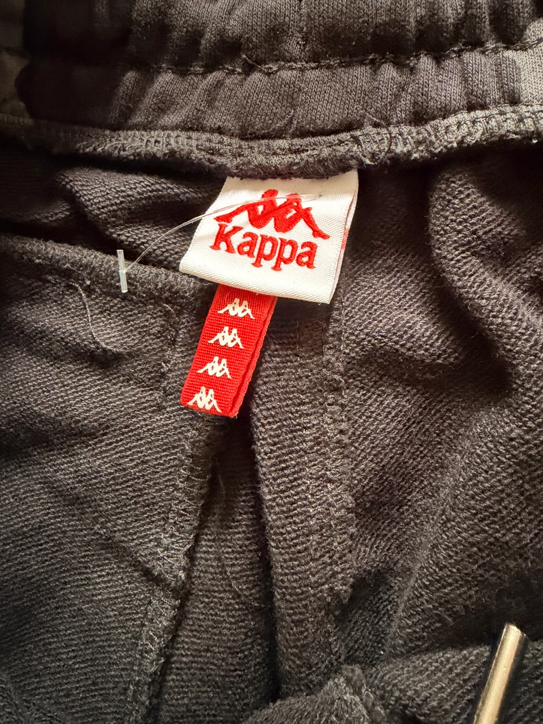 Kappa All-Over Logo Sweat Shorts - Black - photo 2