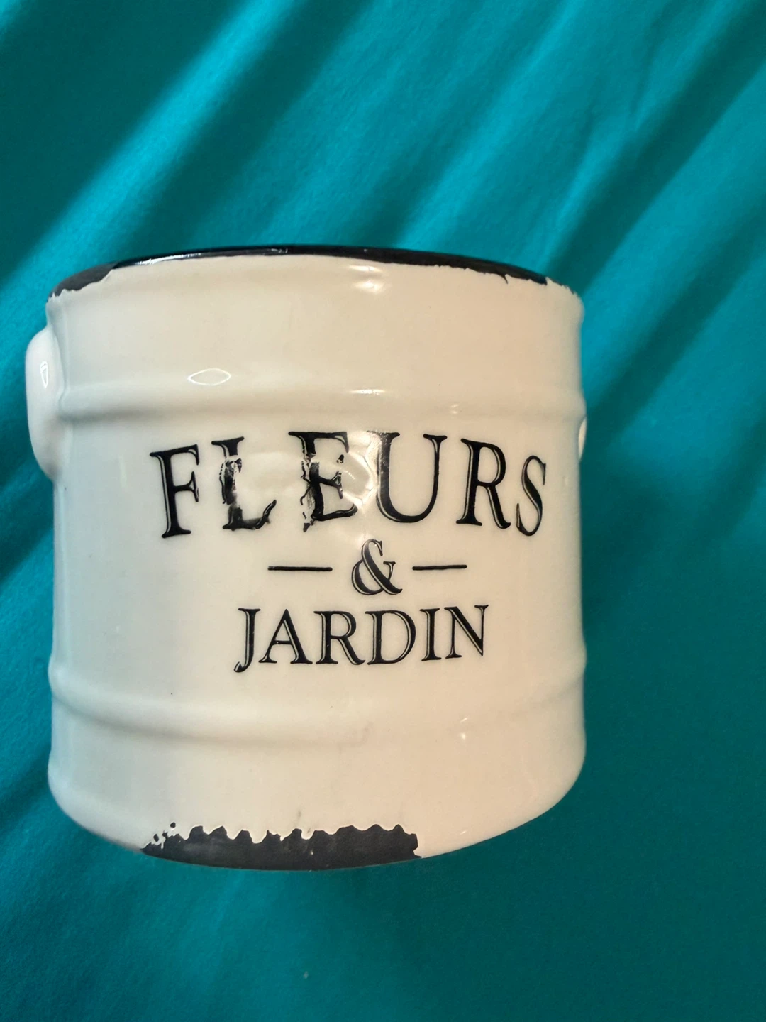 Decorative Pot "Fleurs & Jardin"