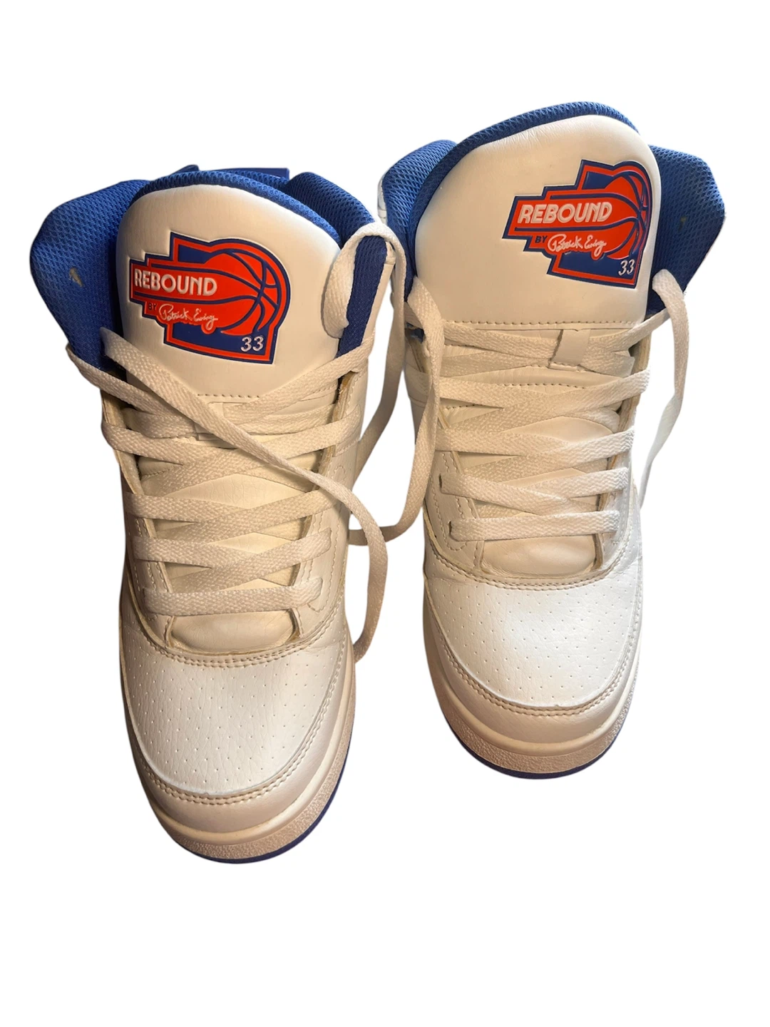 Ewing Athletics REBOUND 33 High Top Sneakers White Blue