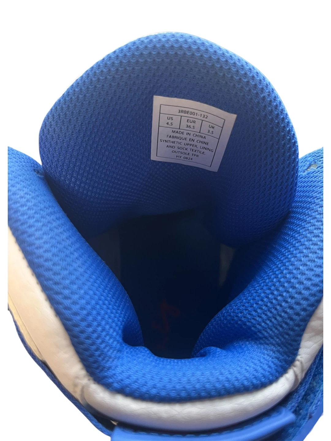 Ewing Athletics REBOUND 33 High Top Sneakers White Blue - photo 4